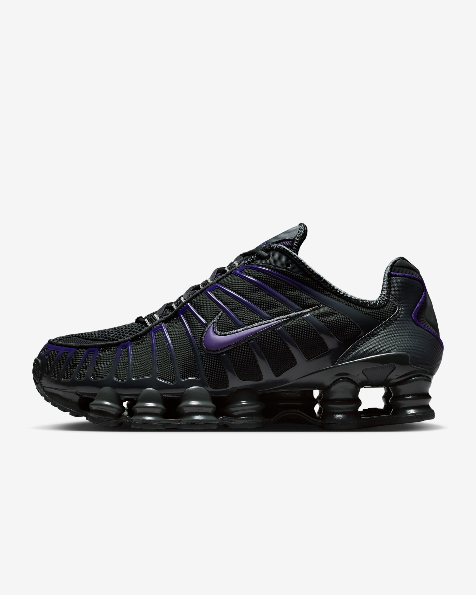 Nike Shox TL Men's Shoes - Dark Smoke Grey/Court Purple