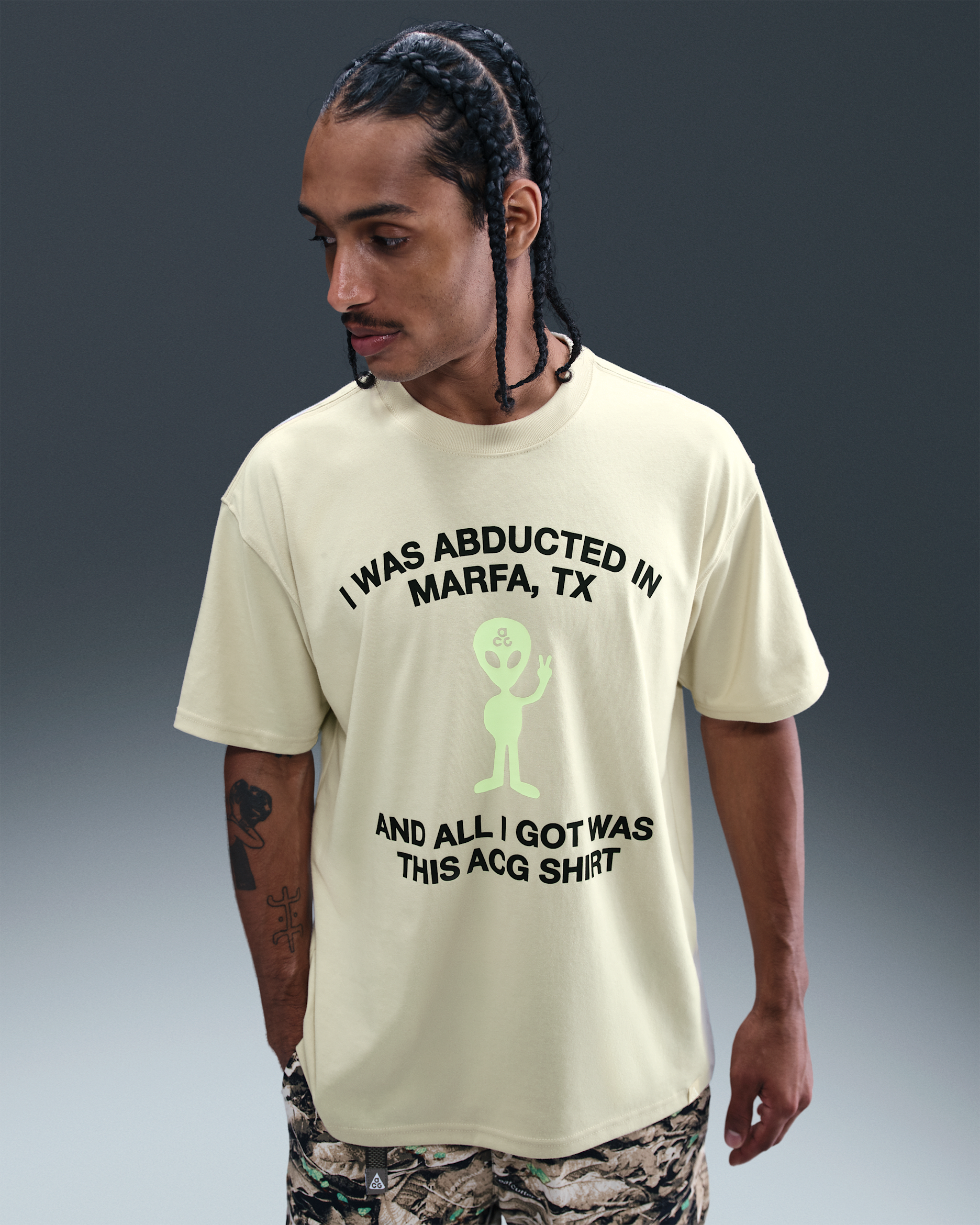 Nike ACG Men's T-Shirt - Light Khaki