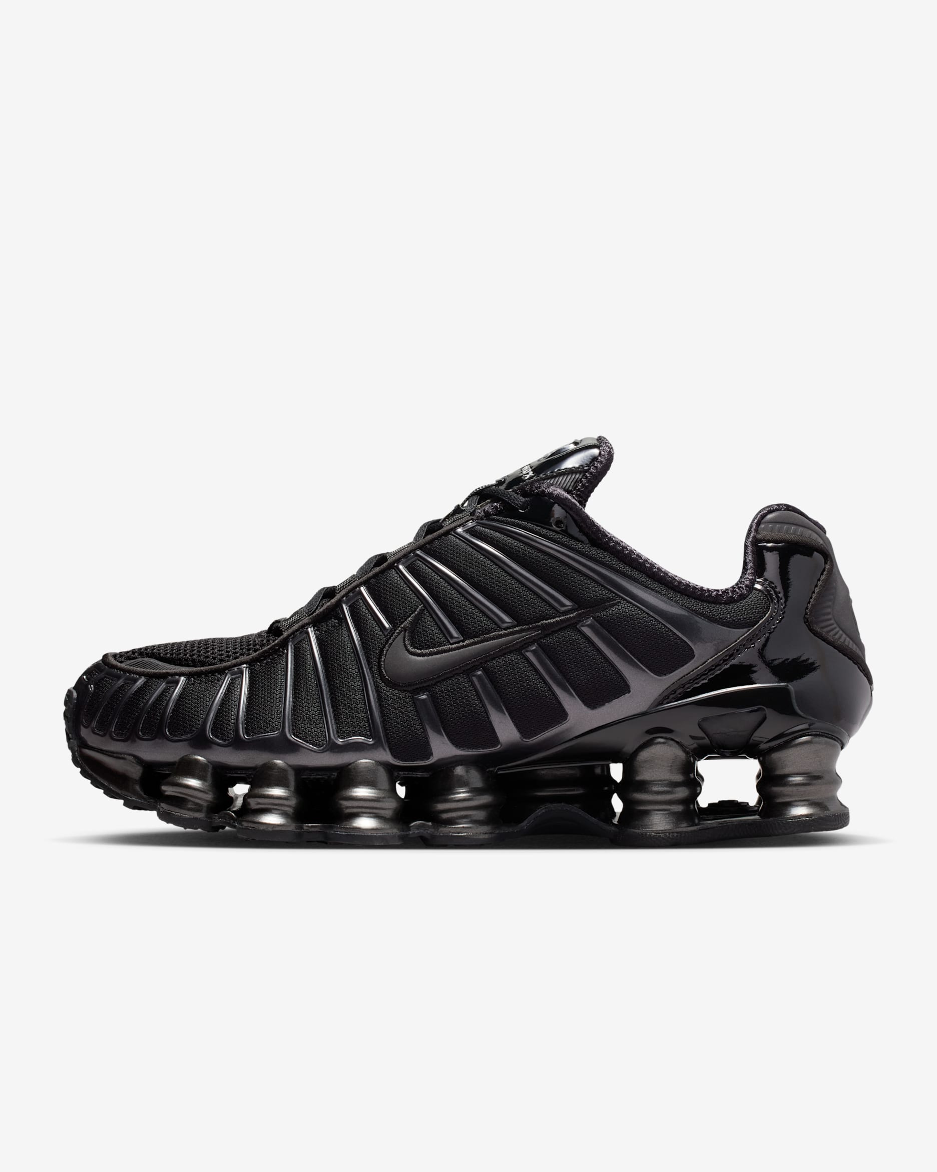 Nike Shox TL Women's Shoes - Black/Metallic Silver/Black