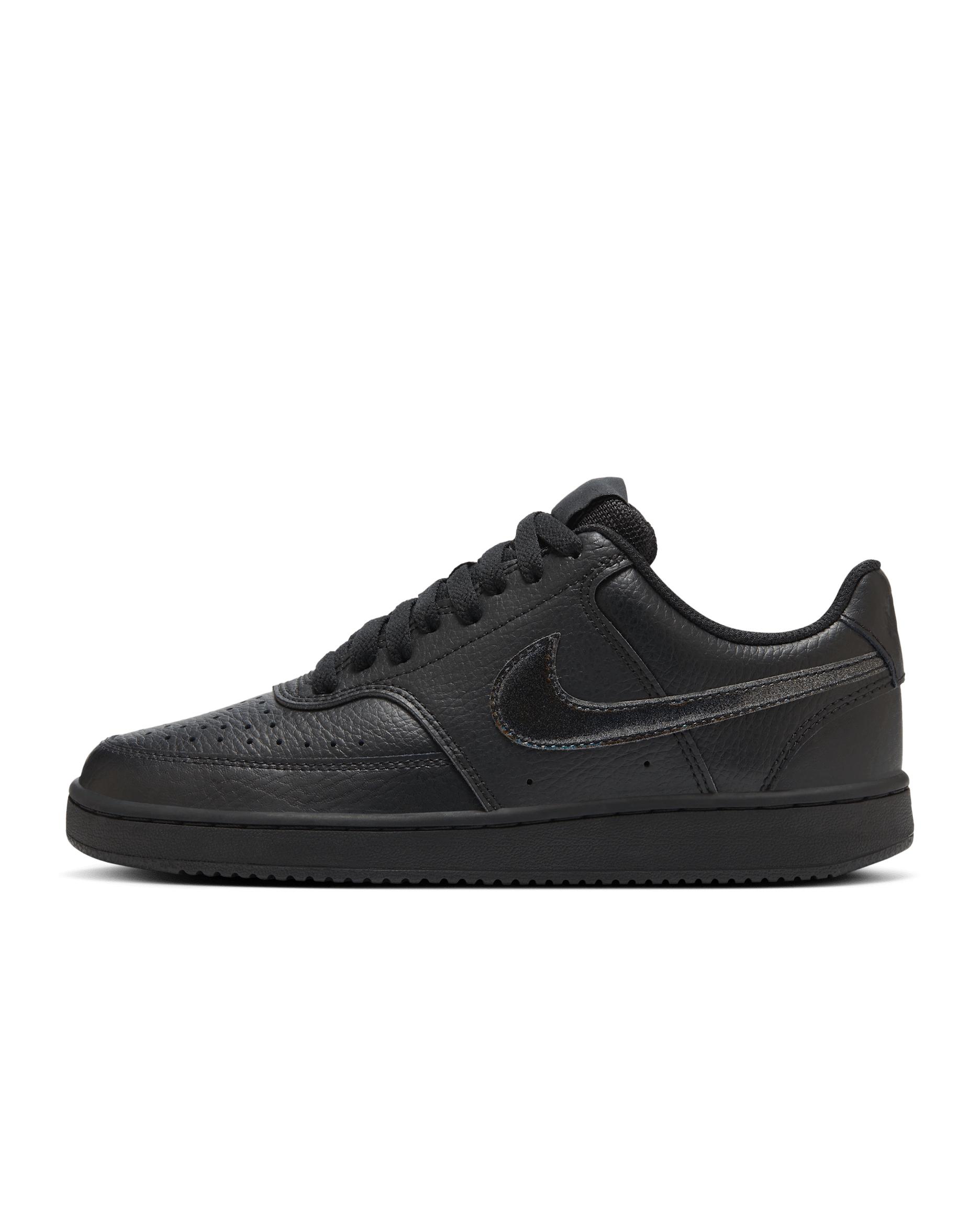 Nike Court Vision Low Women's Shoes - Black/Black