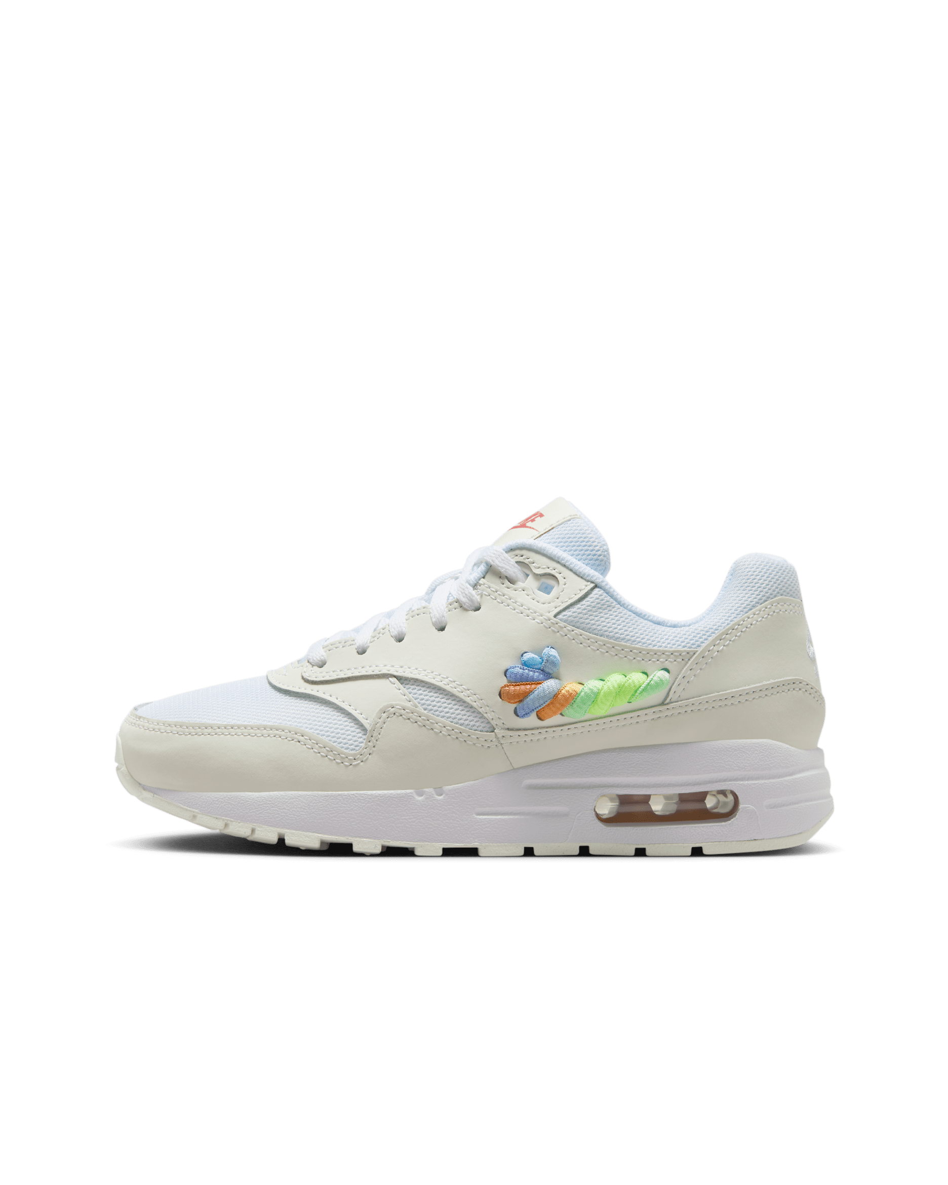 Nike Air Max 1 SE 大童鞋款 - 白色/Summit White/Terra Blush/多種顏色