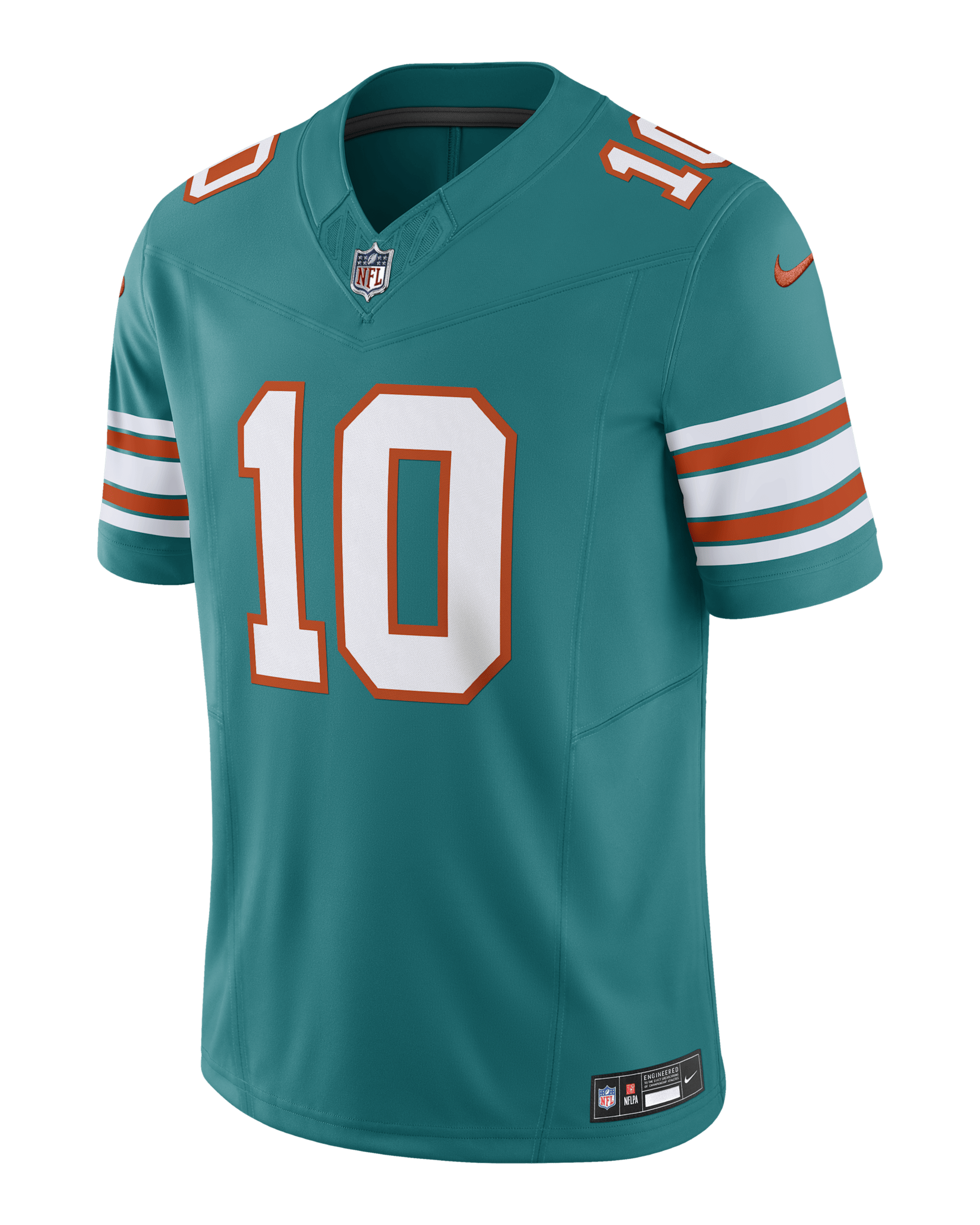 Tyreek Hill Miami Dolphins Men's Nike Dri-FIT NFL Limited Football Jersey - Aqua