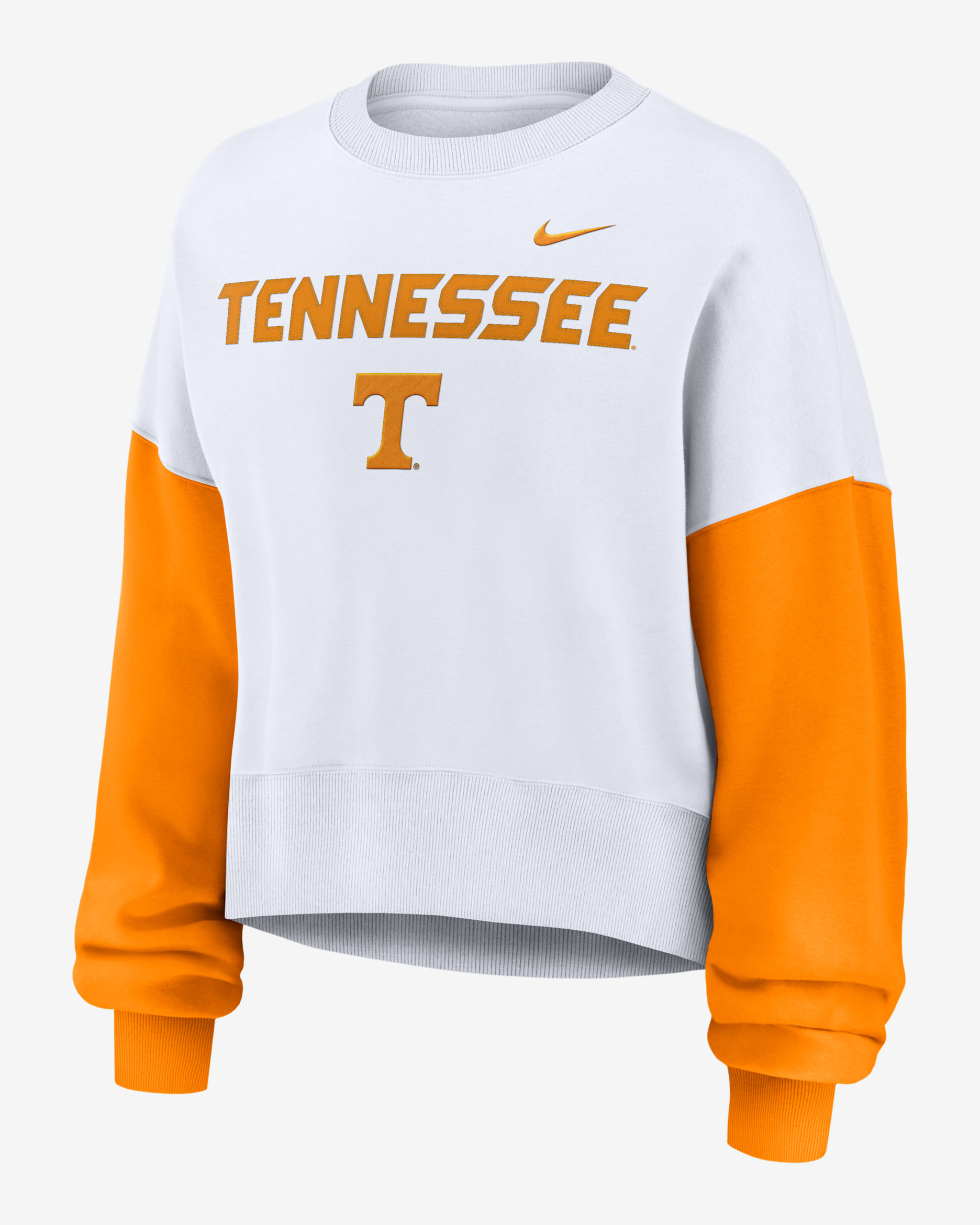 Tennessee Volunteers Primetime Women's Nike College Pullover Crew - White