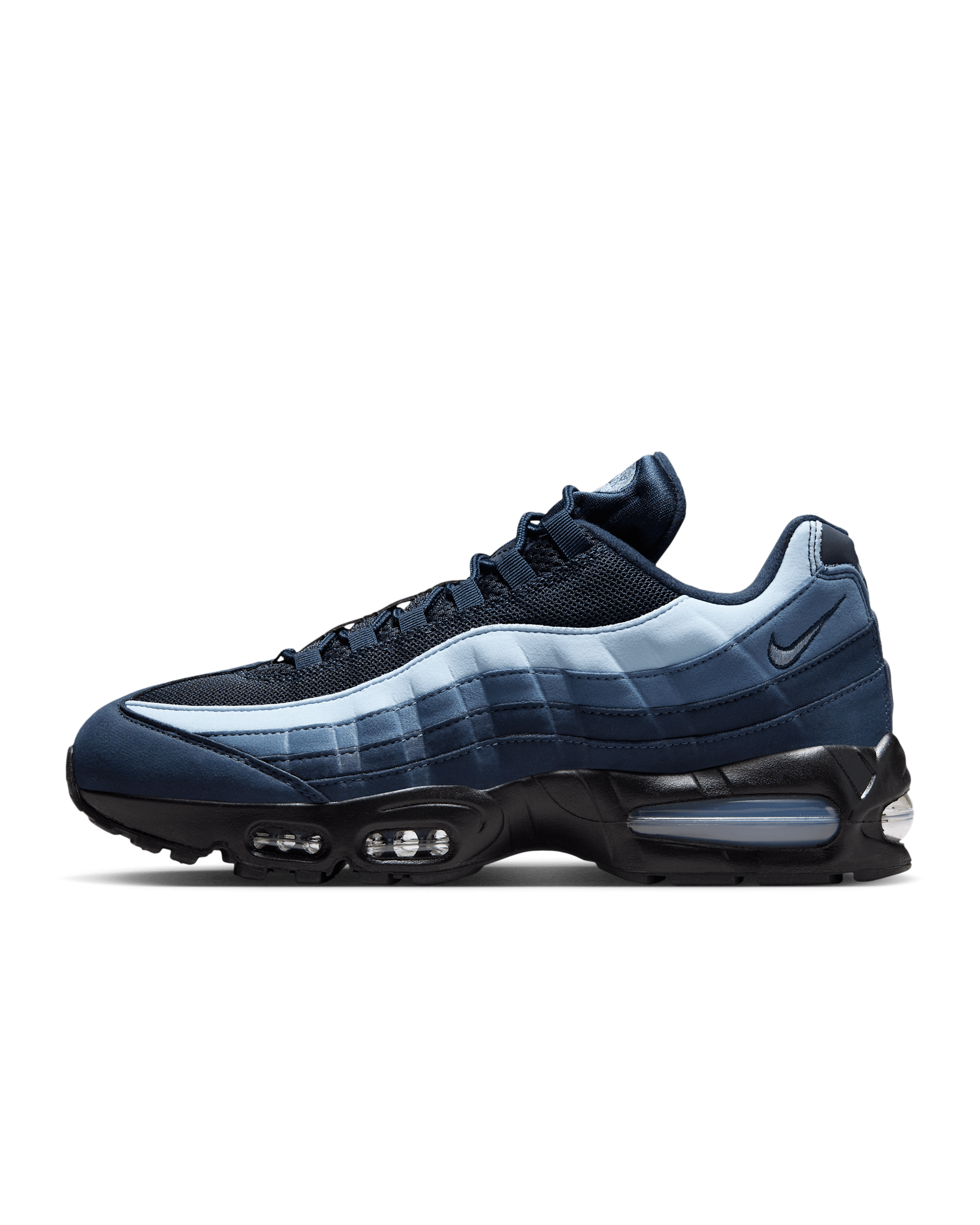 Nike Air Max 95 Big Bubble Men's Shoes - Obsidian/Diffused Blue/Celestine Blue/Celestine Blue