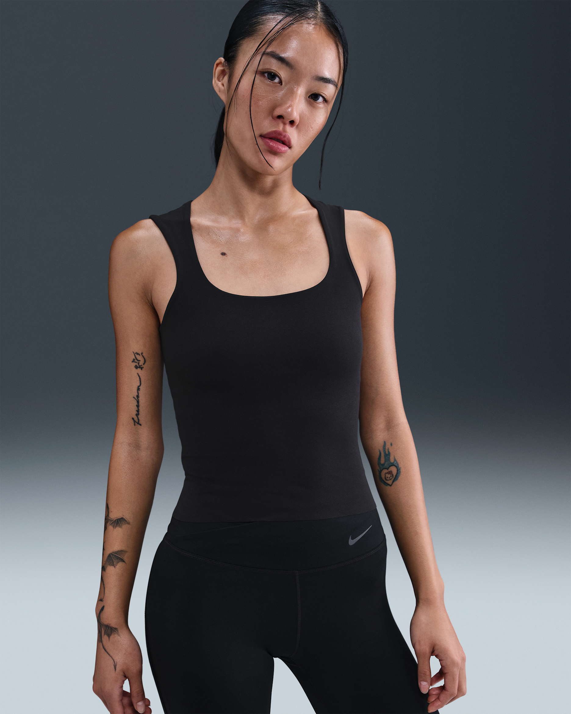 Nike Zenvy Women's Dri-FIT Tank Top - Black
