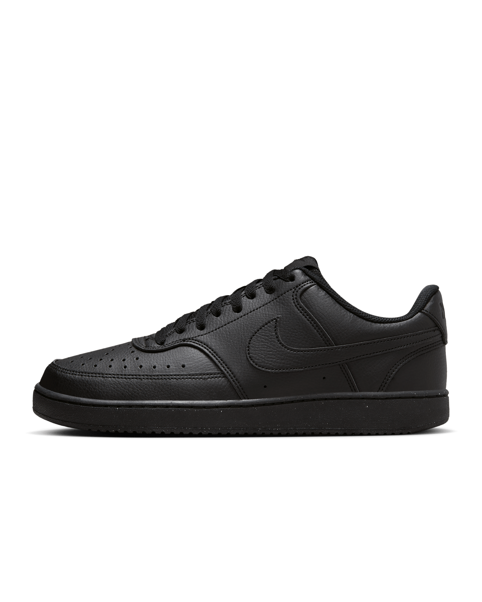 Nike Court Vision Low Next Nature Men's Shoes - Black/Black/Black