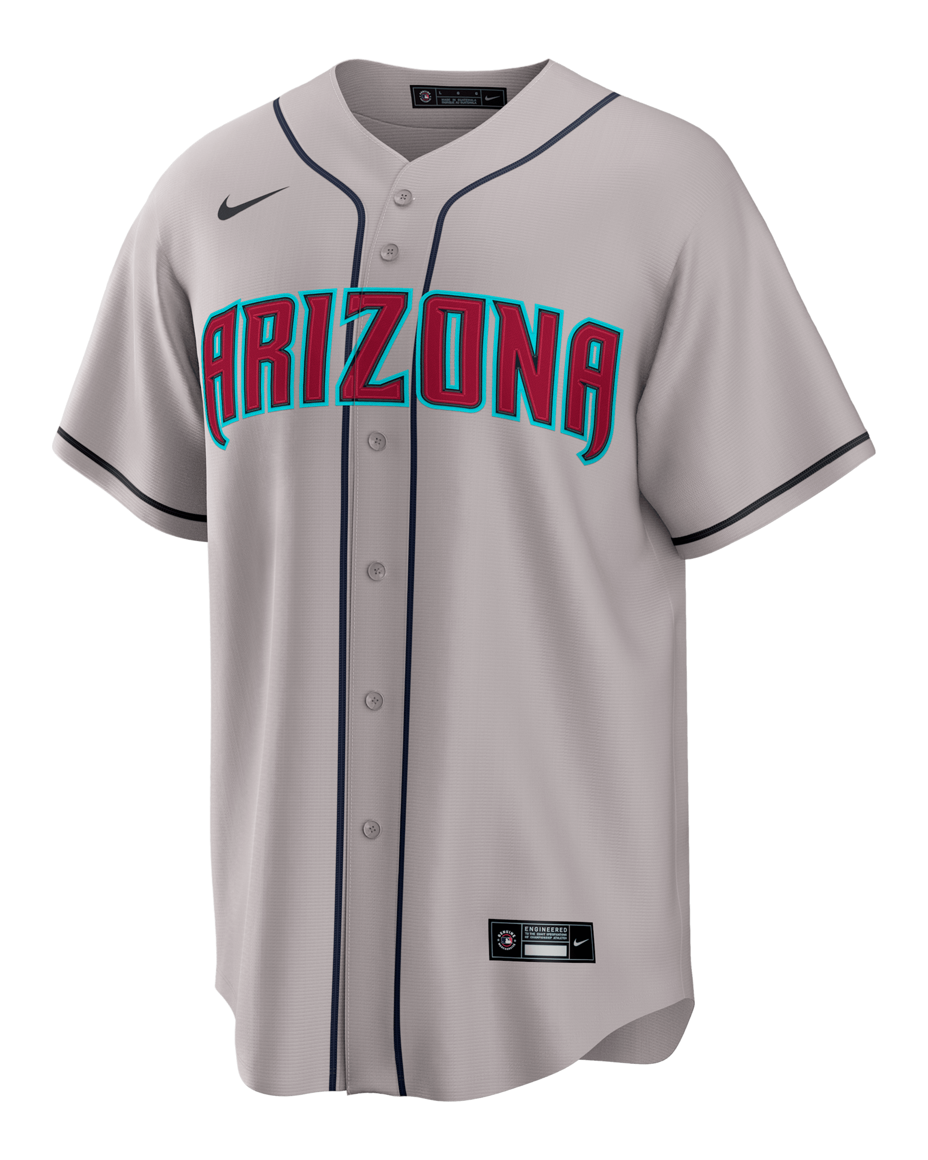 Corbin Carroll Arizona Diamondbacks Men's Nike MLB Replica Jersey - Grey