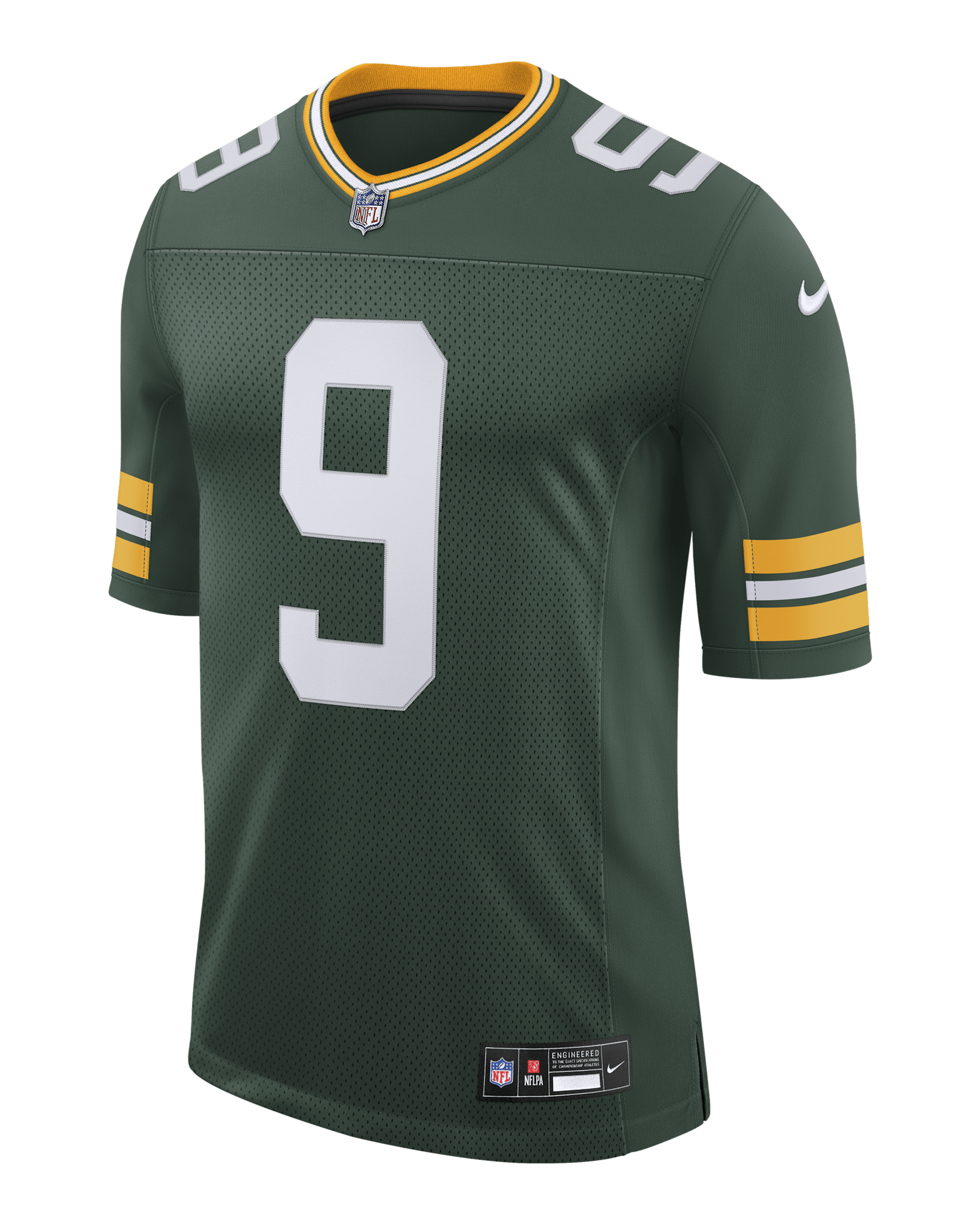 Jersey Nike Dri-FIT de la NFL Limited para hombre Christian Watson Green Bay Packers - Verde