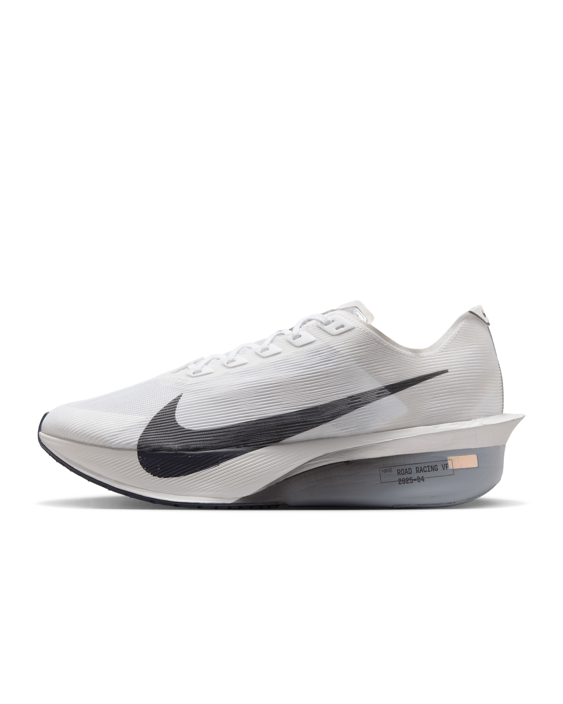 รองเท้าวิ่งโร้ดเรซซิ่งผู้ชาย Nike Vaporfly 4 - ขาว/Obsidian Mist/Pure Platinum/Gridiron
