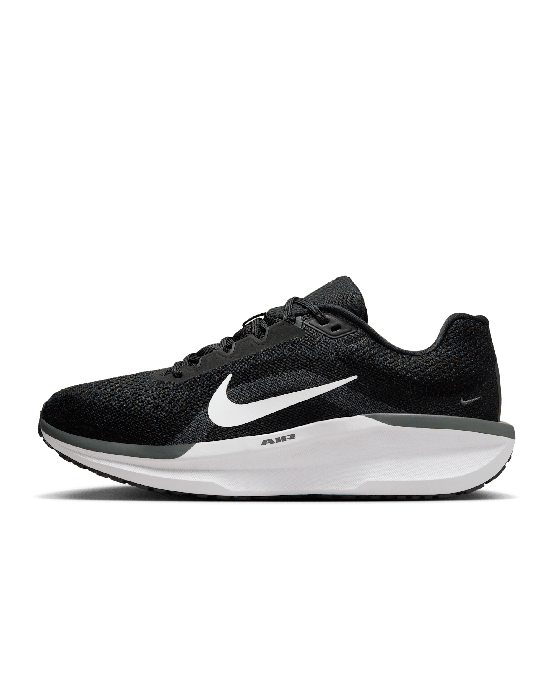 Nike Winflo 11 Straßenlaufschuh (Herren) - Schwarz/Anthracite/Cool Grey/Weiß