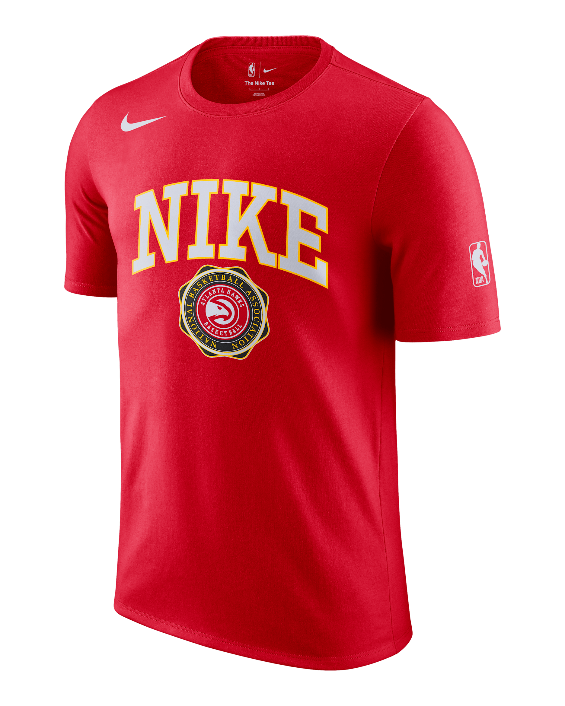 Atlanta Hawks Essential Men's Nike NBA T-Shirt - University Red