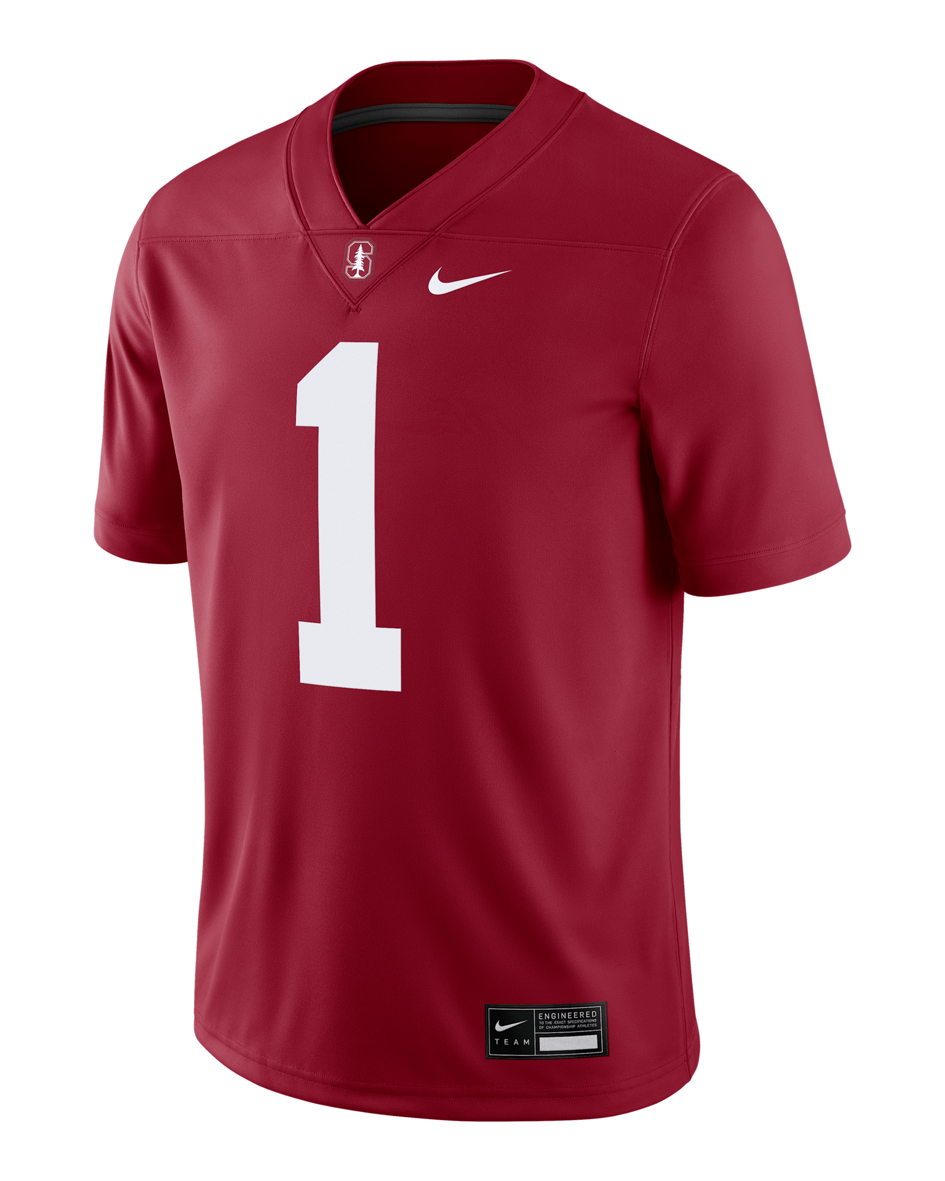 Stanford Cardinal Men's Nike Dri-FIT College Game Jersey - Team Crimson