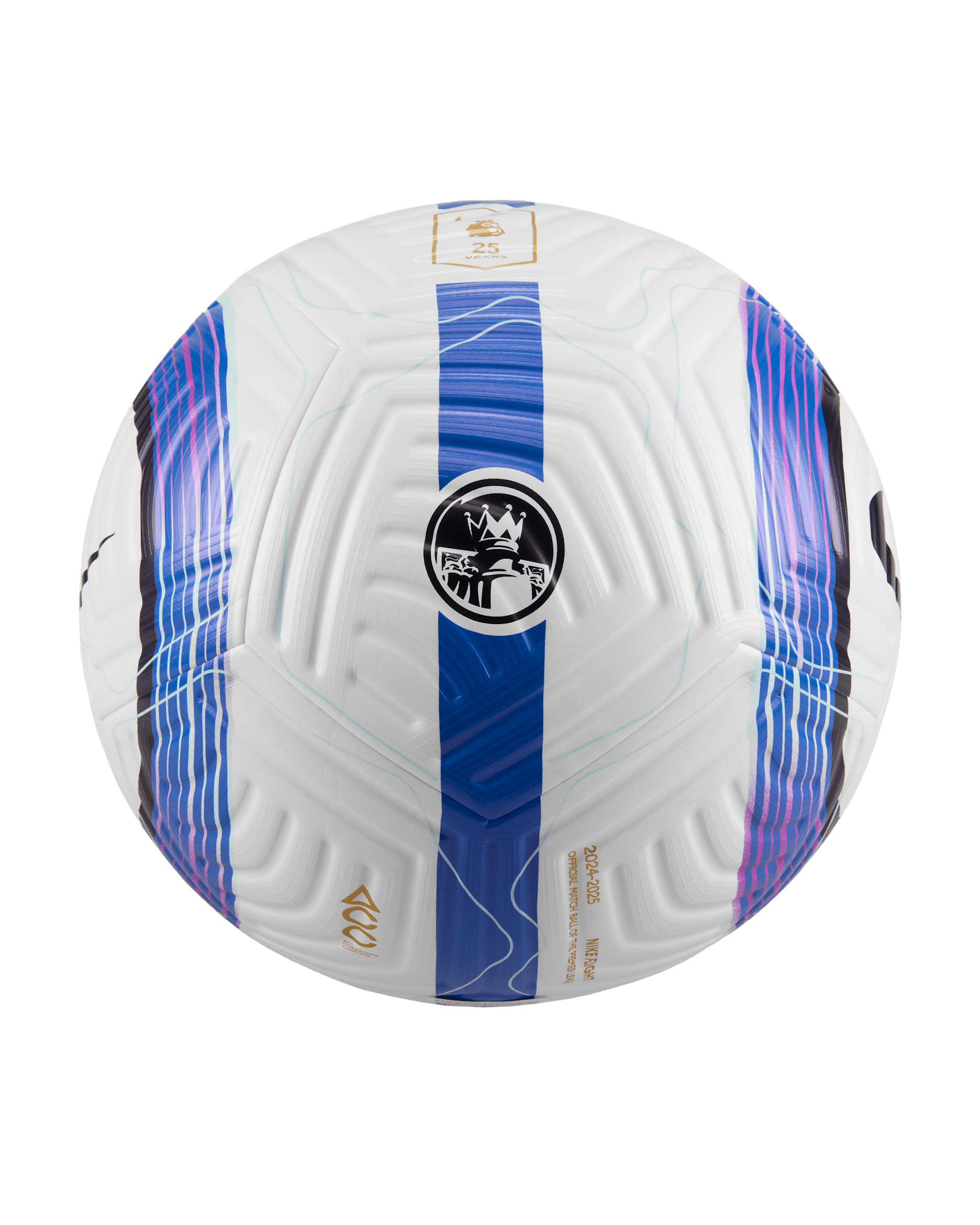 Premier League Flight Nike Football - White/Blue/Black