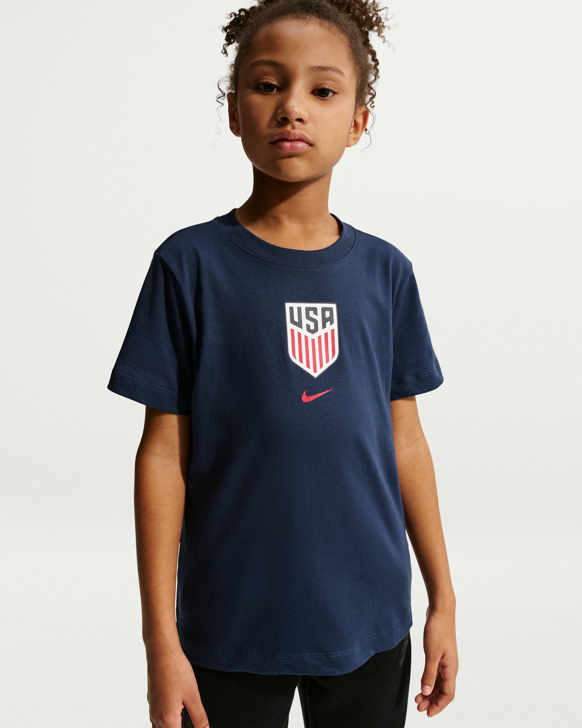 USMNT Big Kids' Nike Soccer T-Shirt - Midnight Navy