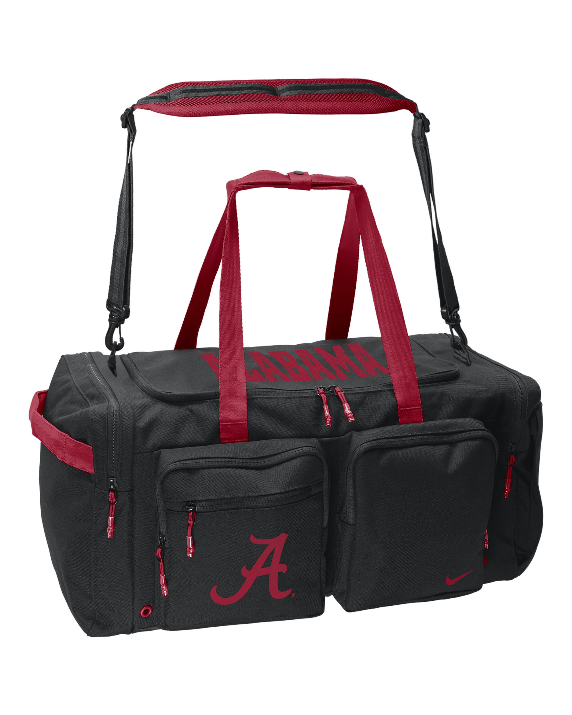 Alabama Utility Power 2.0 Nike College Duffel Bag - Black