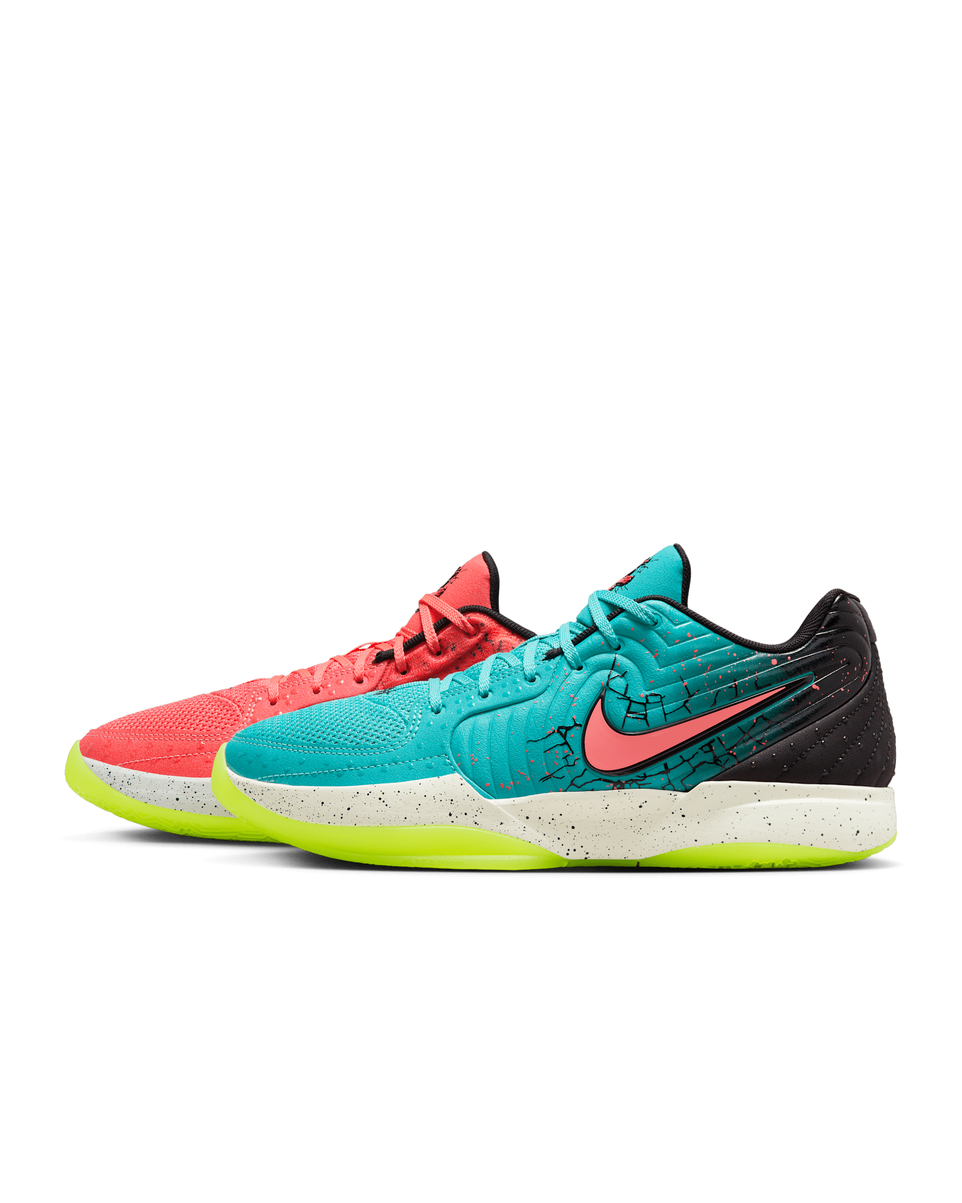 Tenis de básquetbol Ja 2 "Mixed Berry" - Brasa mágica/Naranja láser/Negro/Polvo fotón