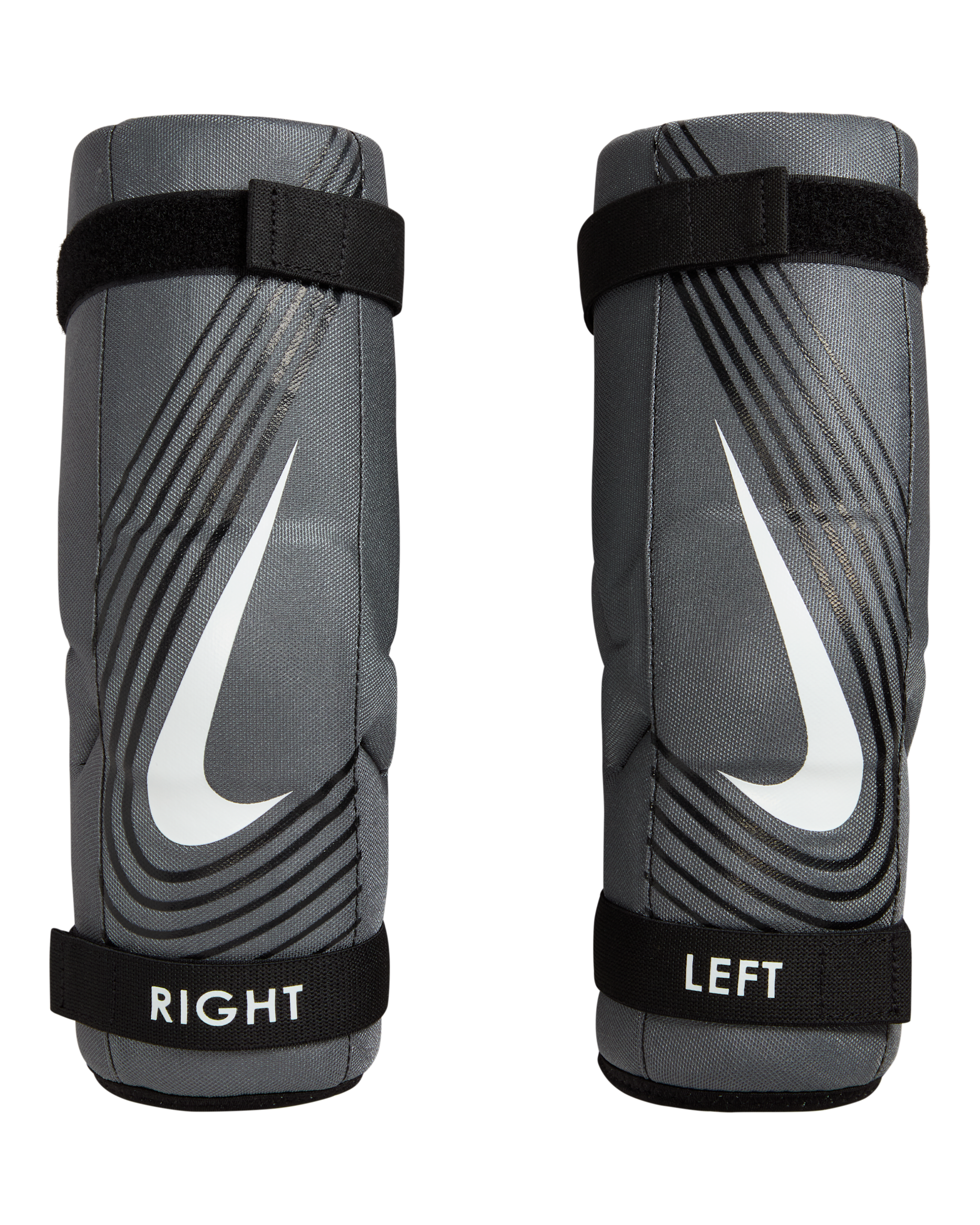 Almohadilla para el brazo de lacrosse para niños talla grande Nike Vapor LT - Negro