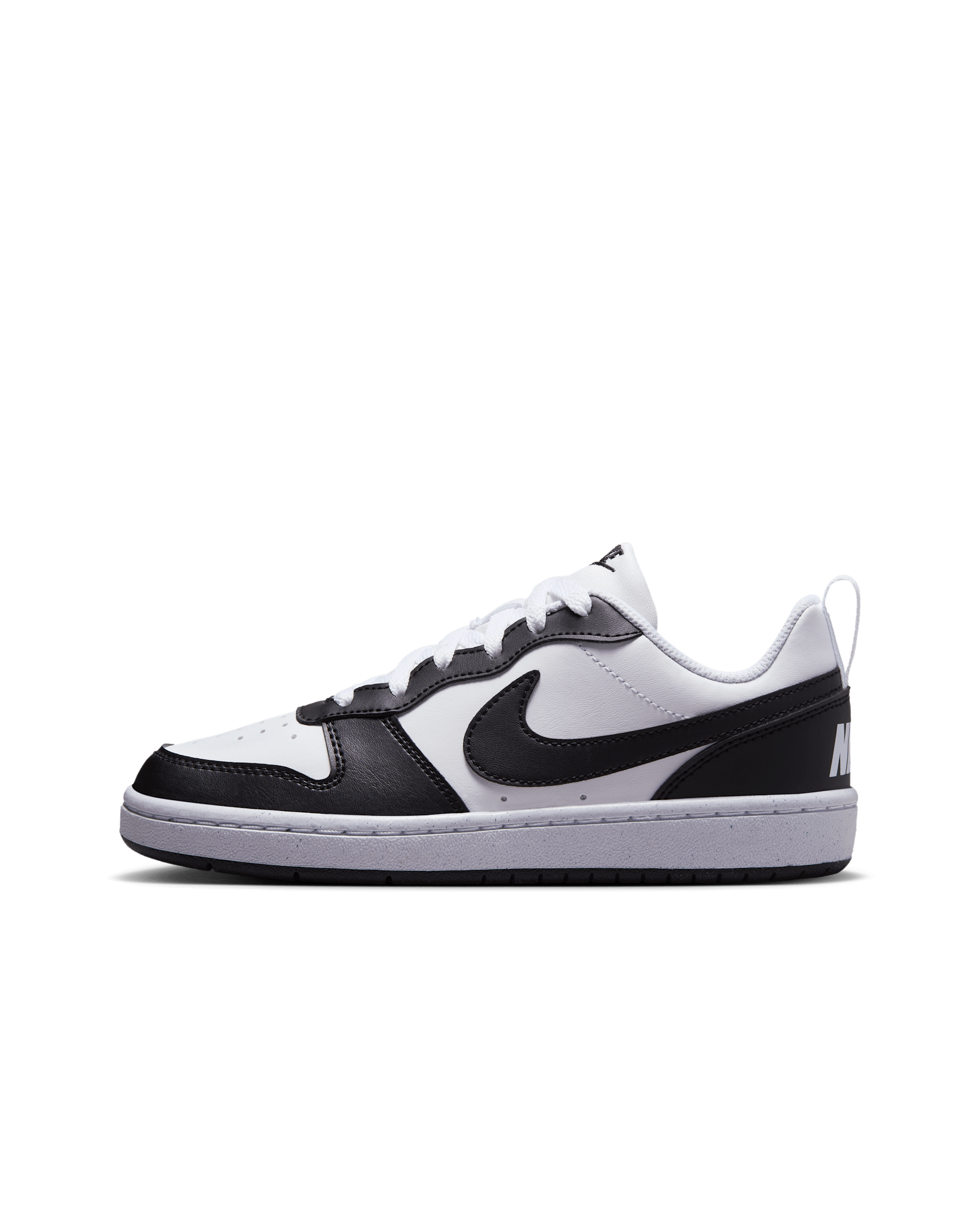 Sapatilhas Nike Court Borough Low Recraft Júnior - Branco/Preto