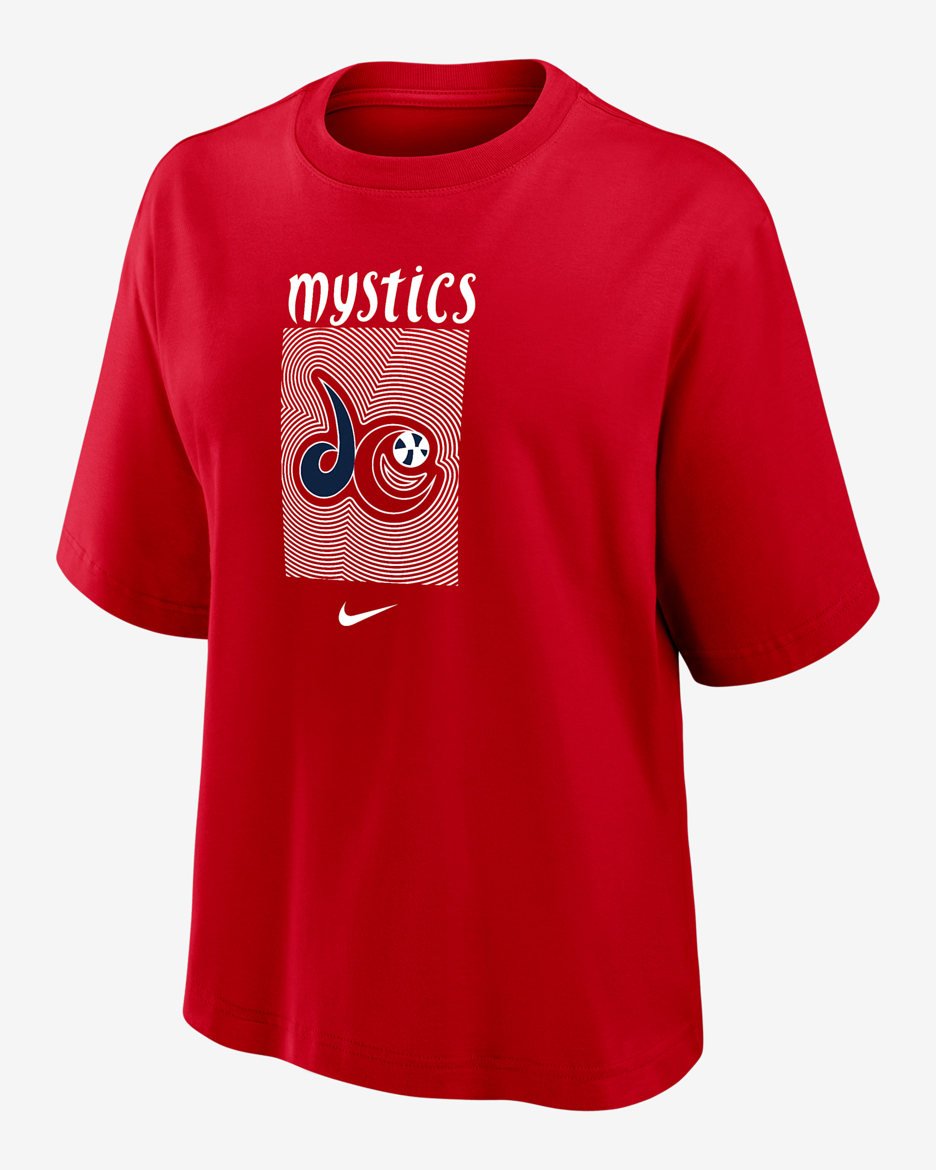 Washington Mystics Women's Nike WNBA Boxy T-Shirt - University Red