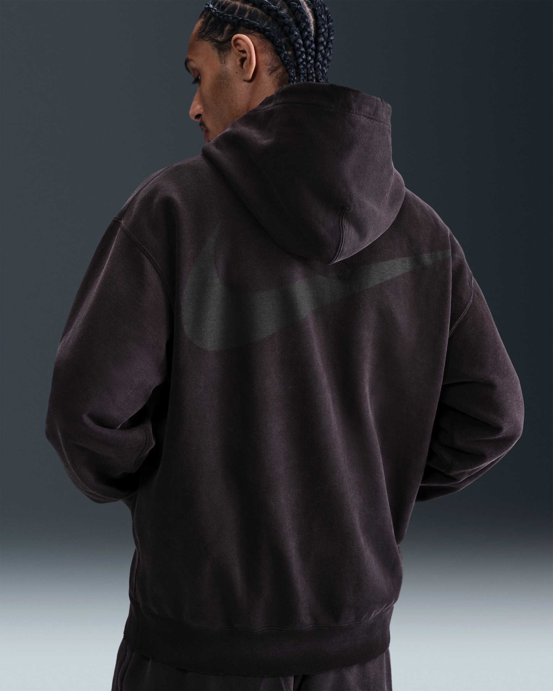 Nike Solo Swoosh Men's French Terry Pullover Hoodie