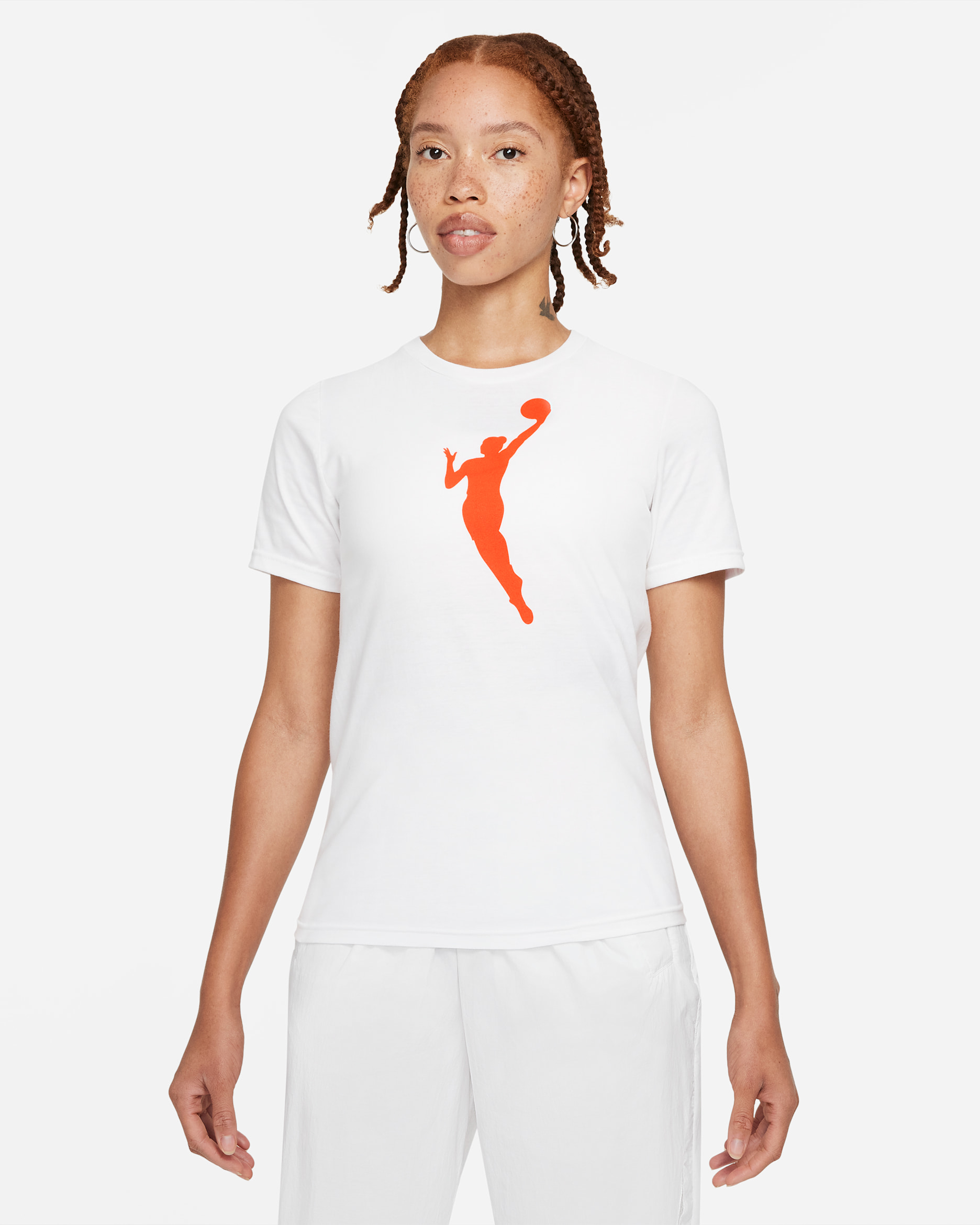 Playera Nike WNBA para niños talla grande Team 13 - Blanco
