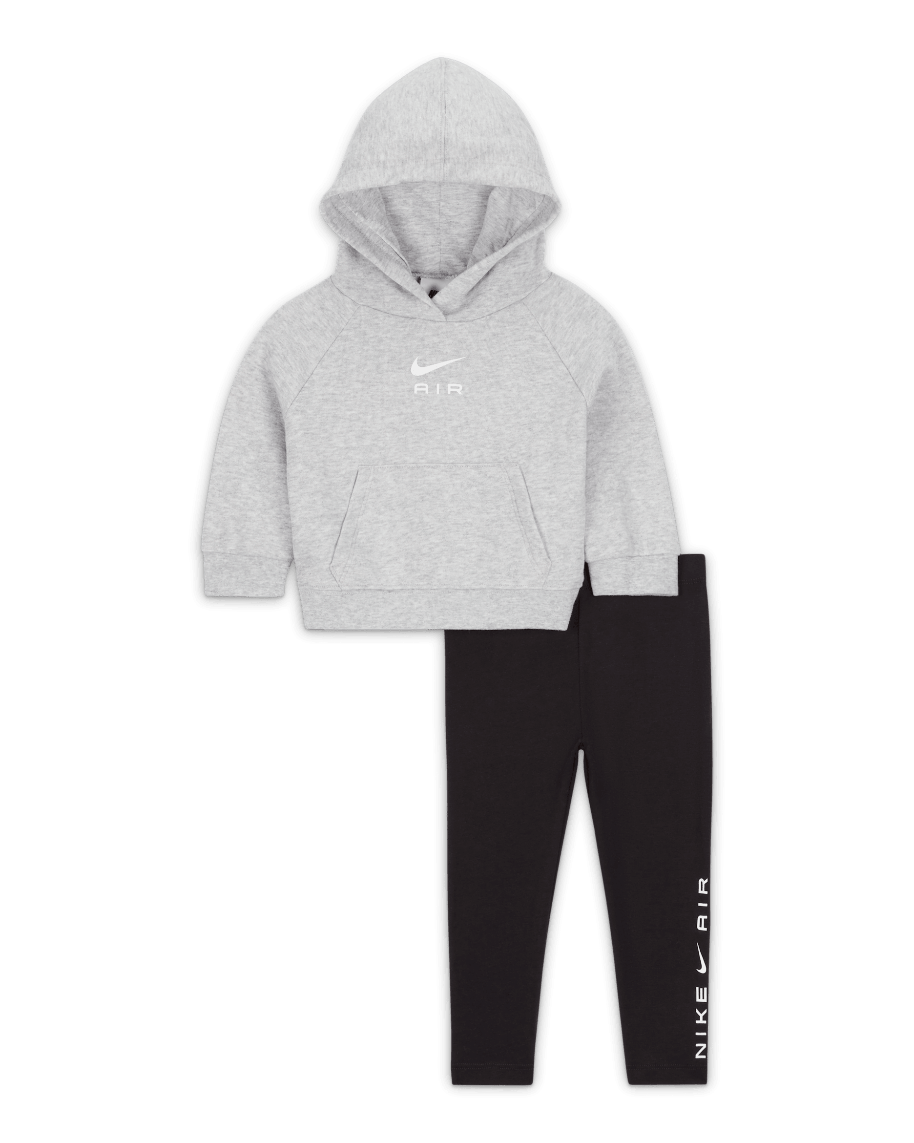 Nike Baby (12-24M) Air Hoodie and Leggings Set - Black