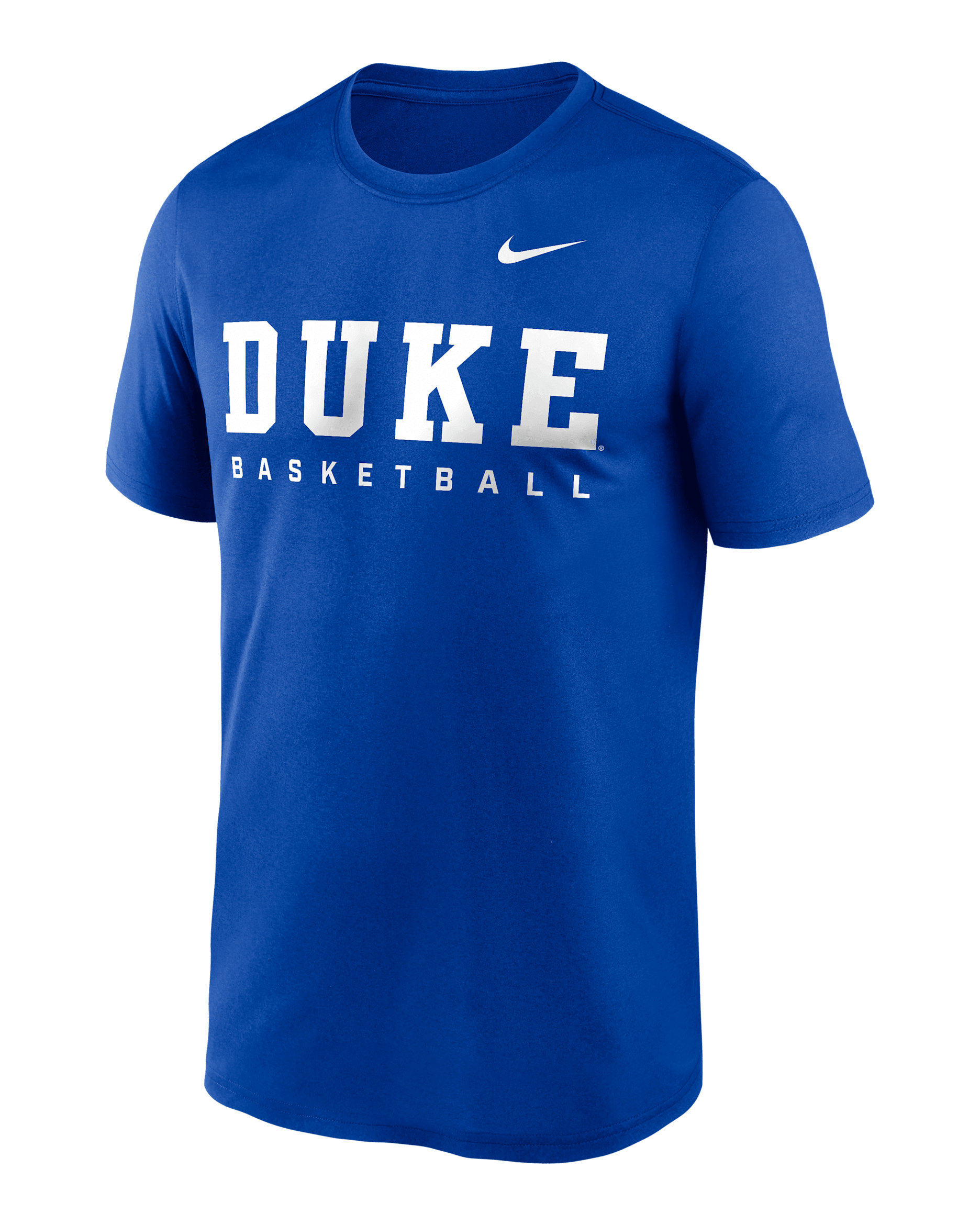 Duke Courtside Basketball Legend Men's Nike Dri-FIT College T-Shirt - Game Royal