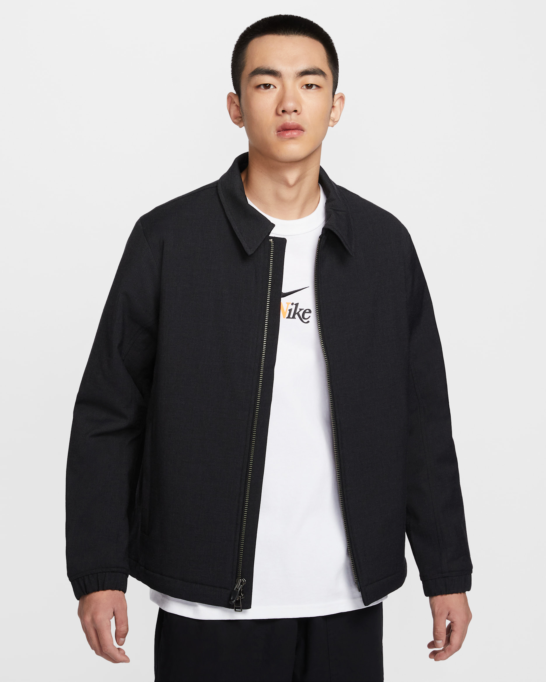 ナイキ ウール クラシックス 中綿入り ジャケット - ブラック