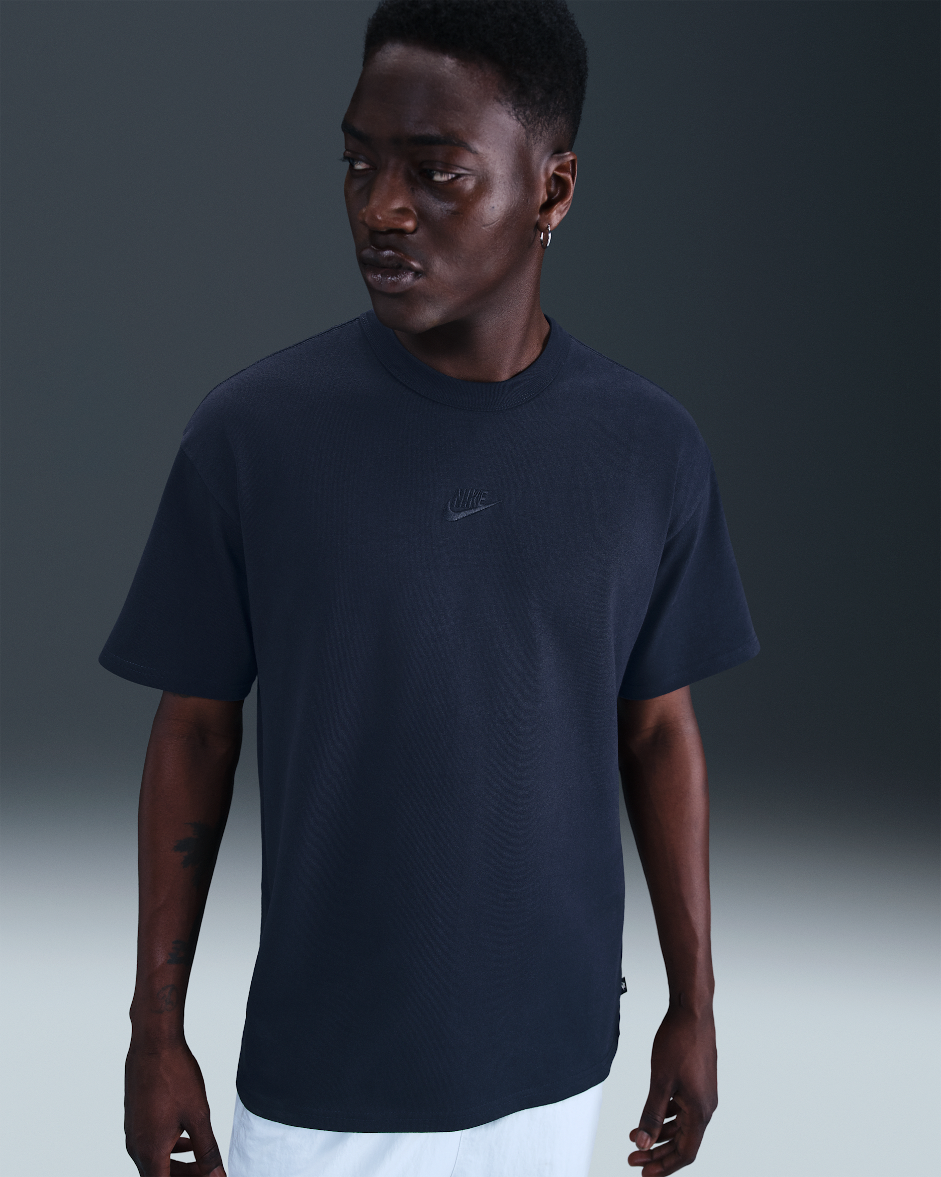 Tee-shirt Nike Sportswear Premium Essentials pour Homme - Obsidian/Obsidian