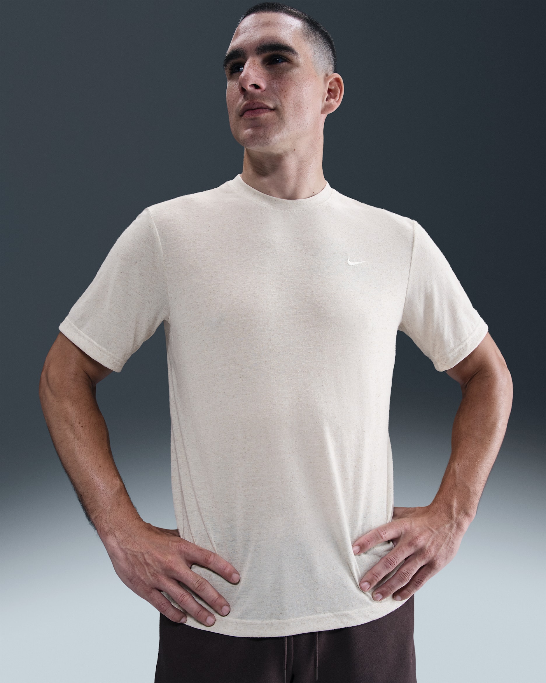 Nike Primary Men's Dri-FIT Performance Top - Sail/Sail