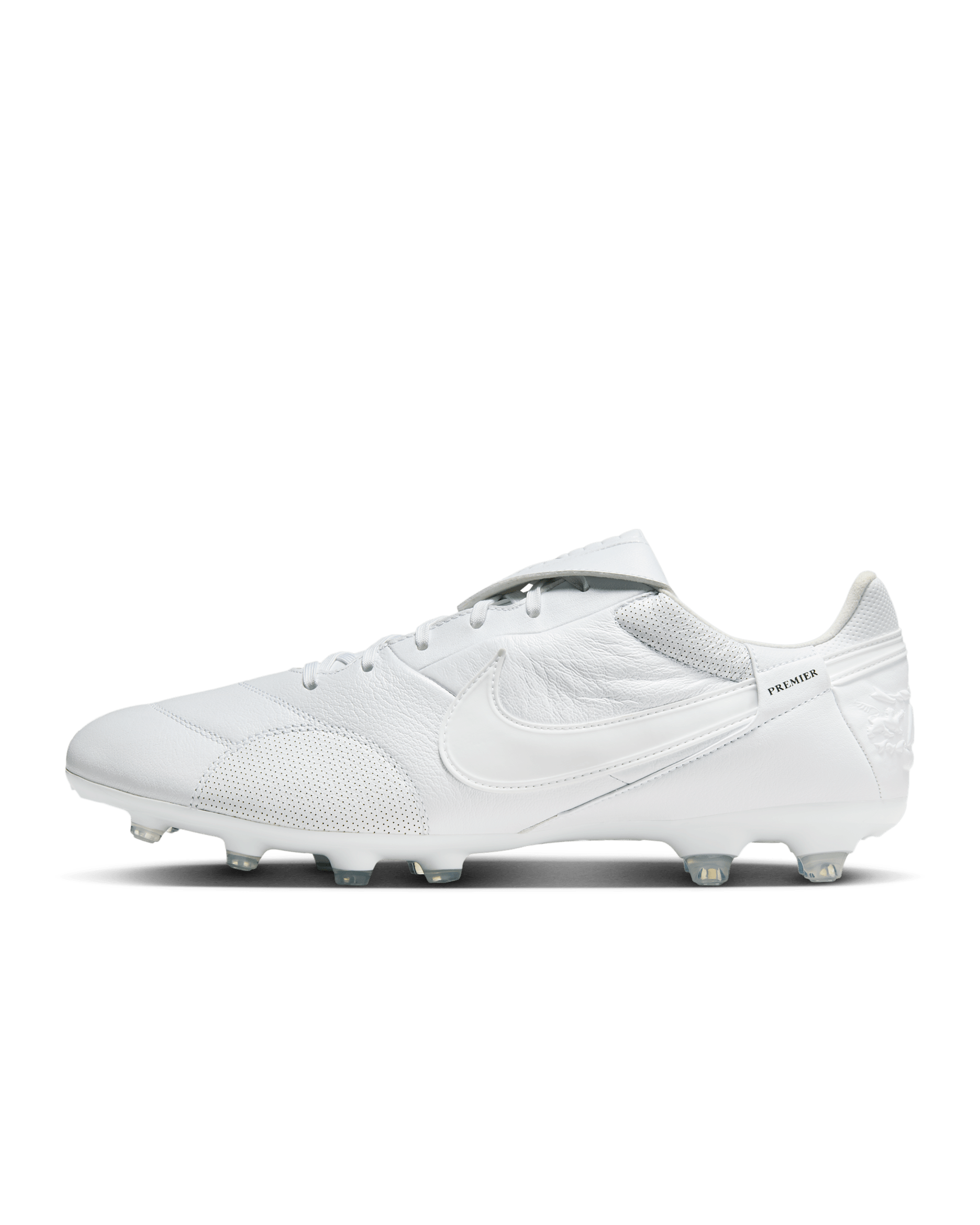 Nike Premier 3 Firm-Ground Low-Top Football Boot - White/White/White