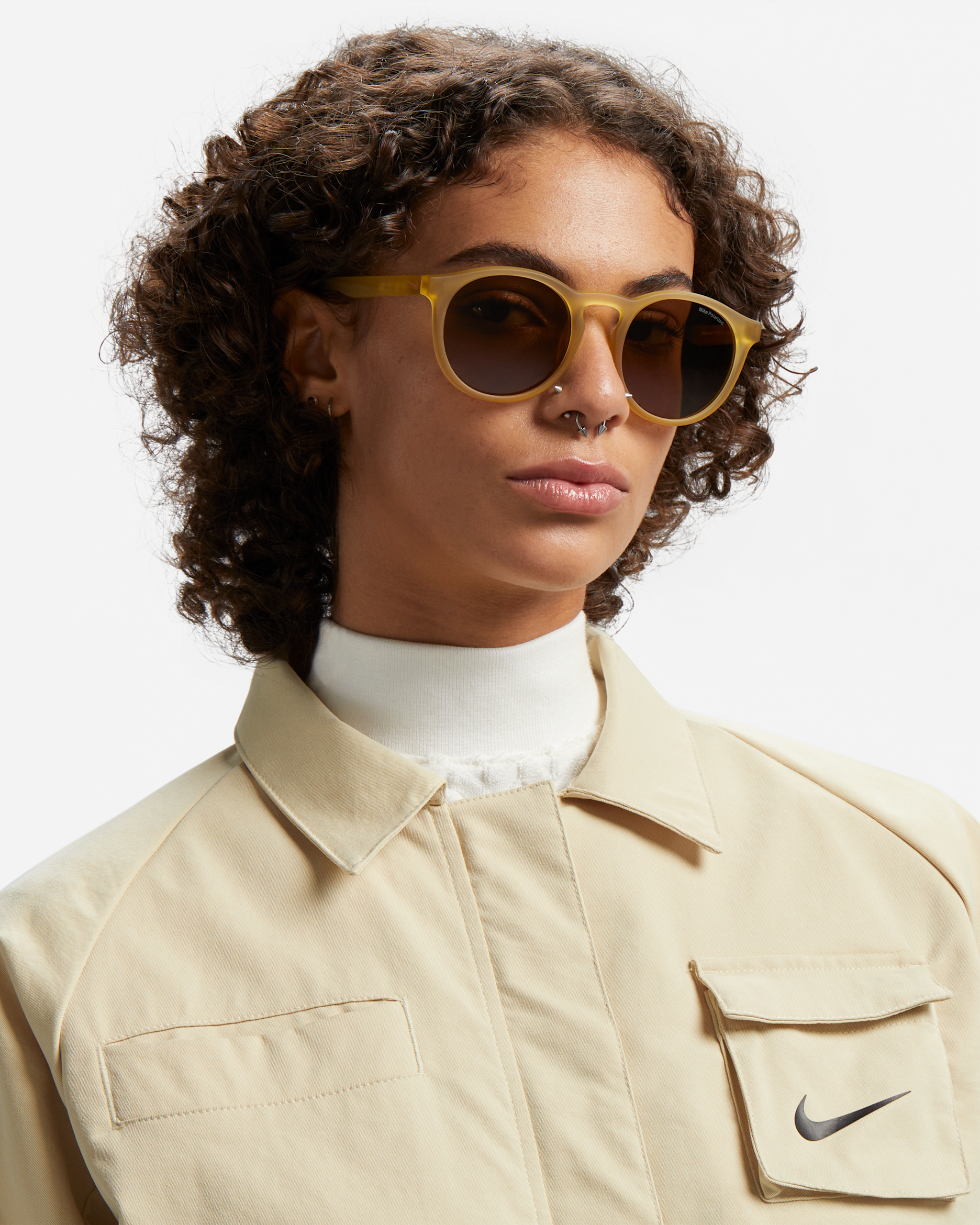 Lunettes de soleil polarisées Nike Swerve - Team Gold/Desert Ochre