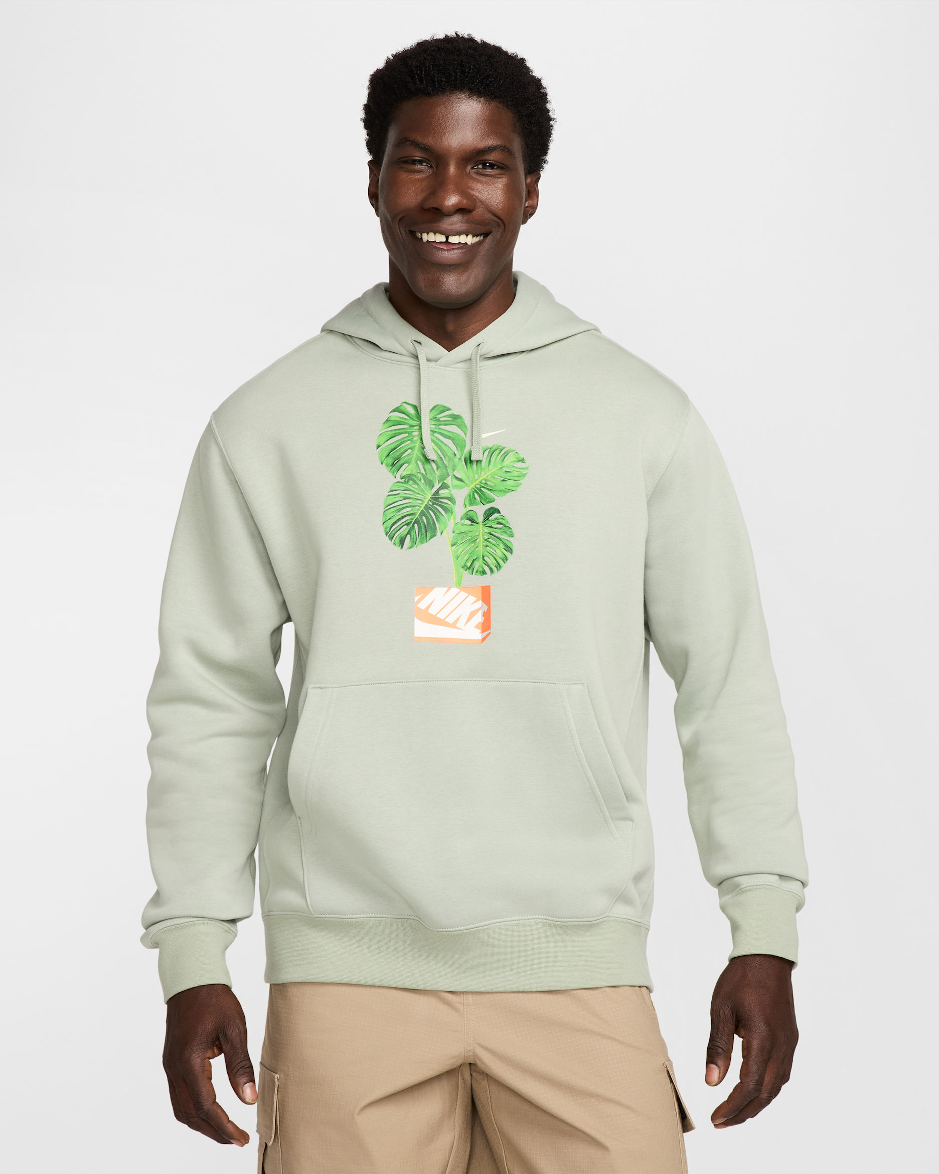 Nike Club Pullover Hoodie - Jade Horizon