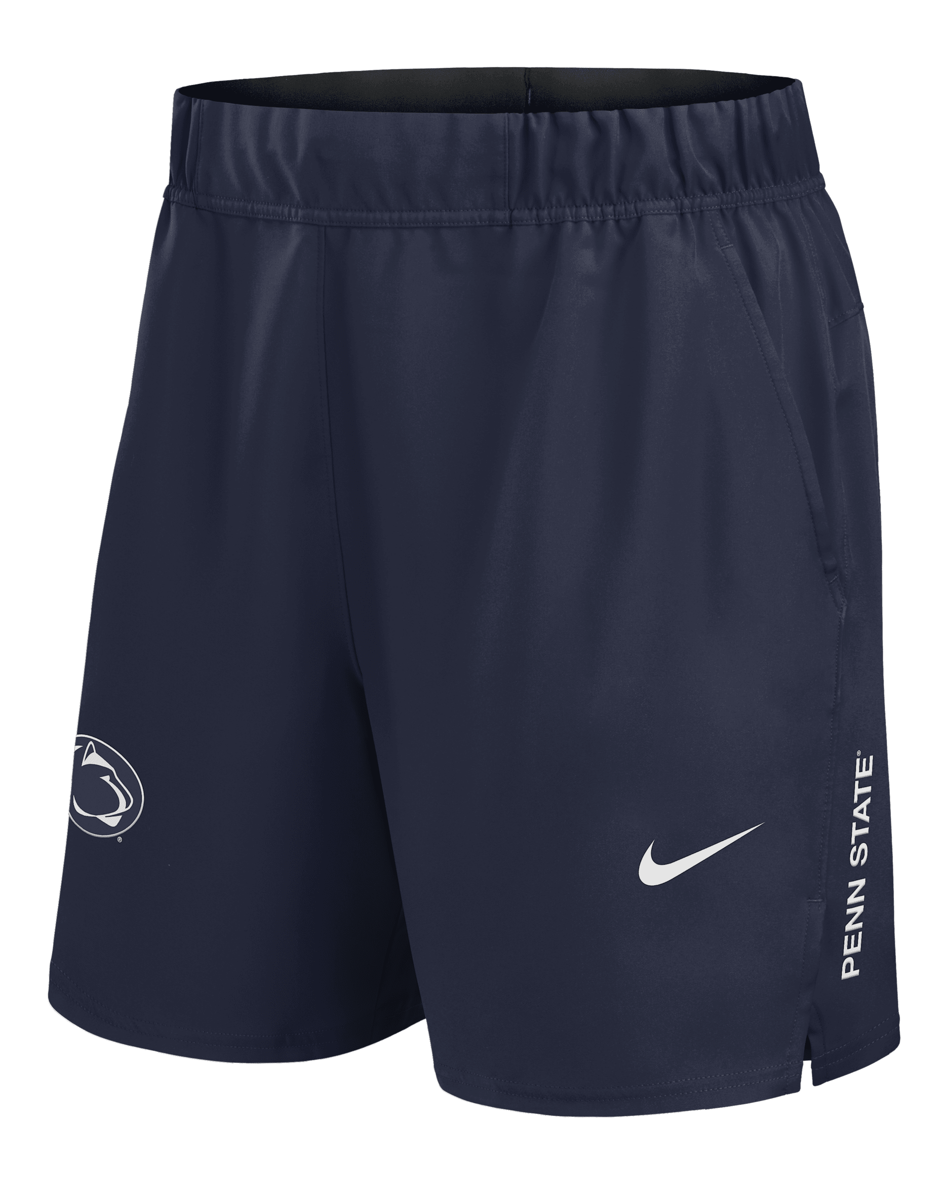 Shorts universitarios Nike Dri-FIT para hombre Penn State Primetime Victory Primary Logo - Azul marino