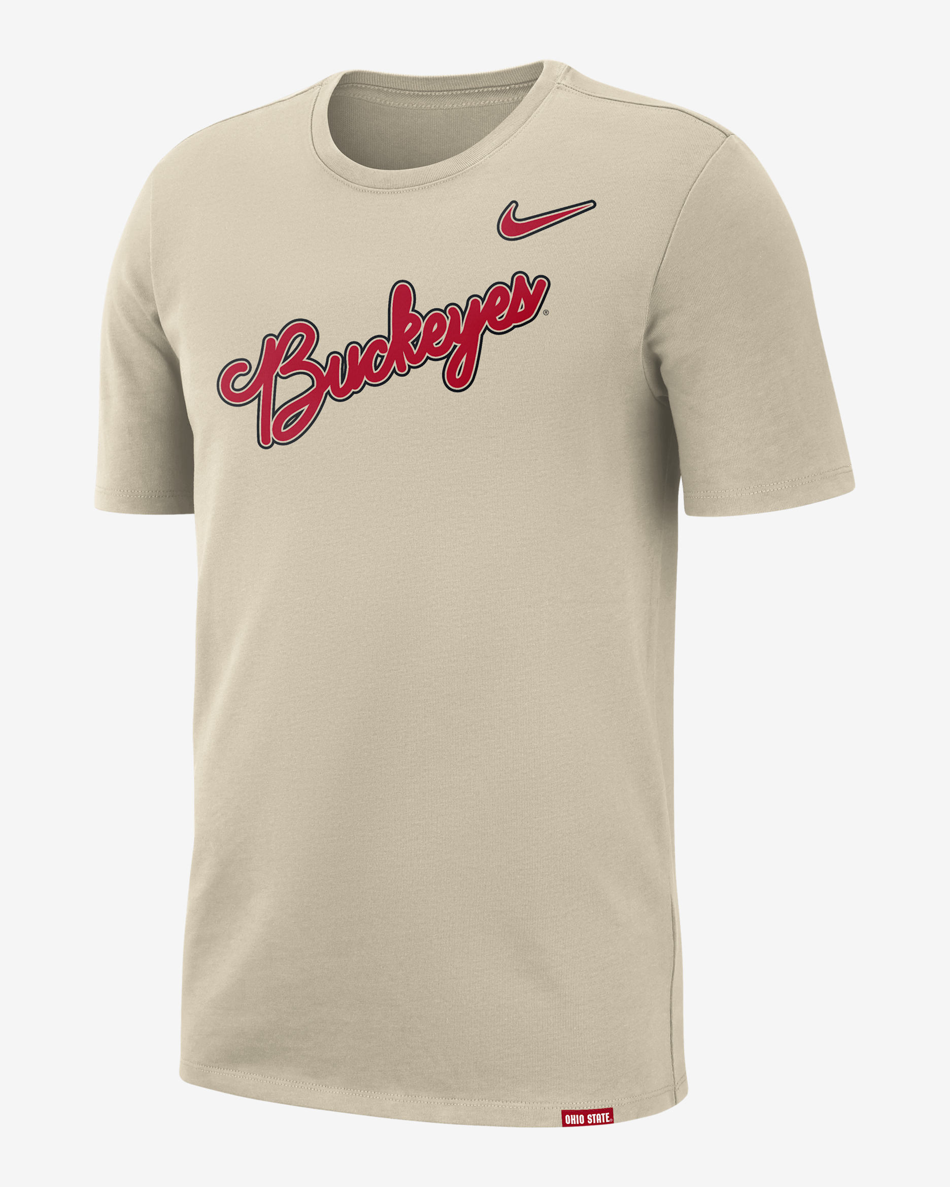 Ohio State Legacy Men's Nike College Crew-Neck T-Shirt - Rattan