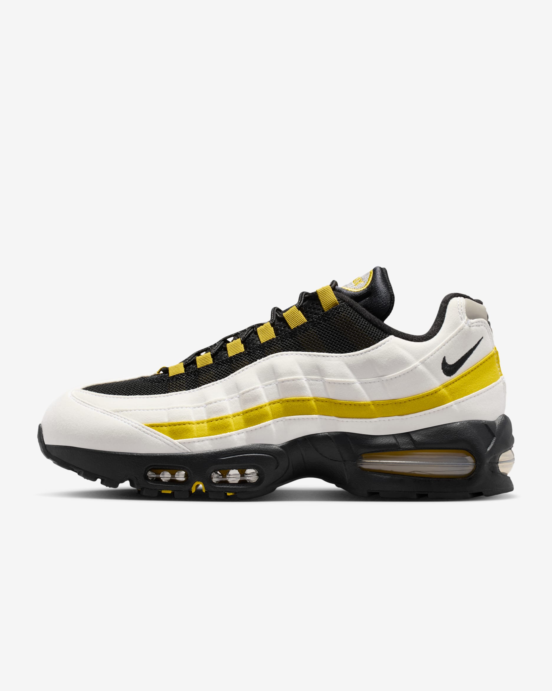 나이키 에어맥스 남성 신발 - 화이트/사프란 쿼츠/블랙