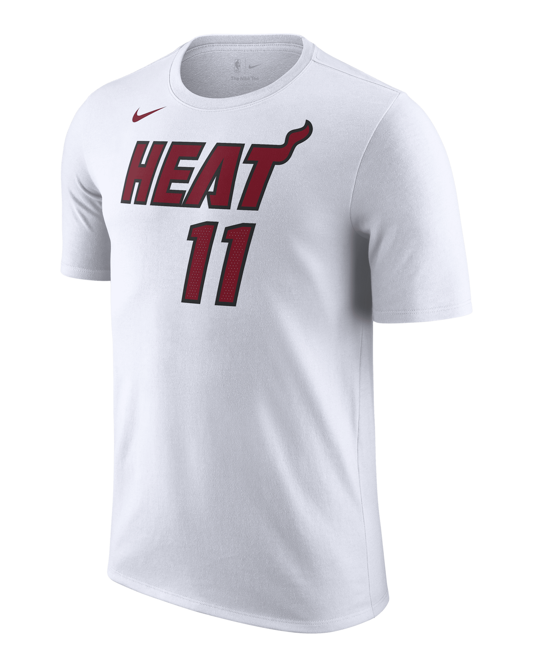 Playera Nike NBA para hombre Miami Heat - Blanco