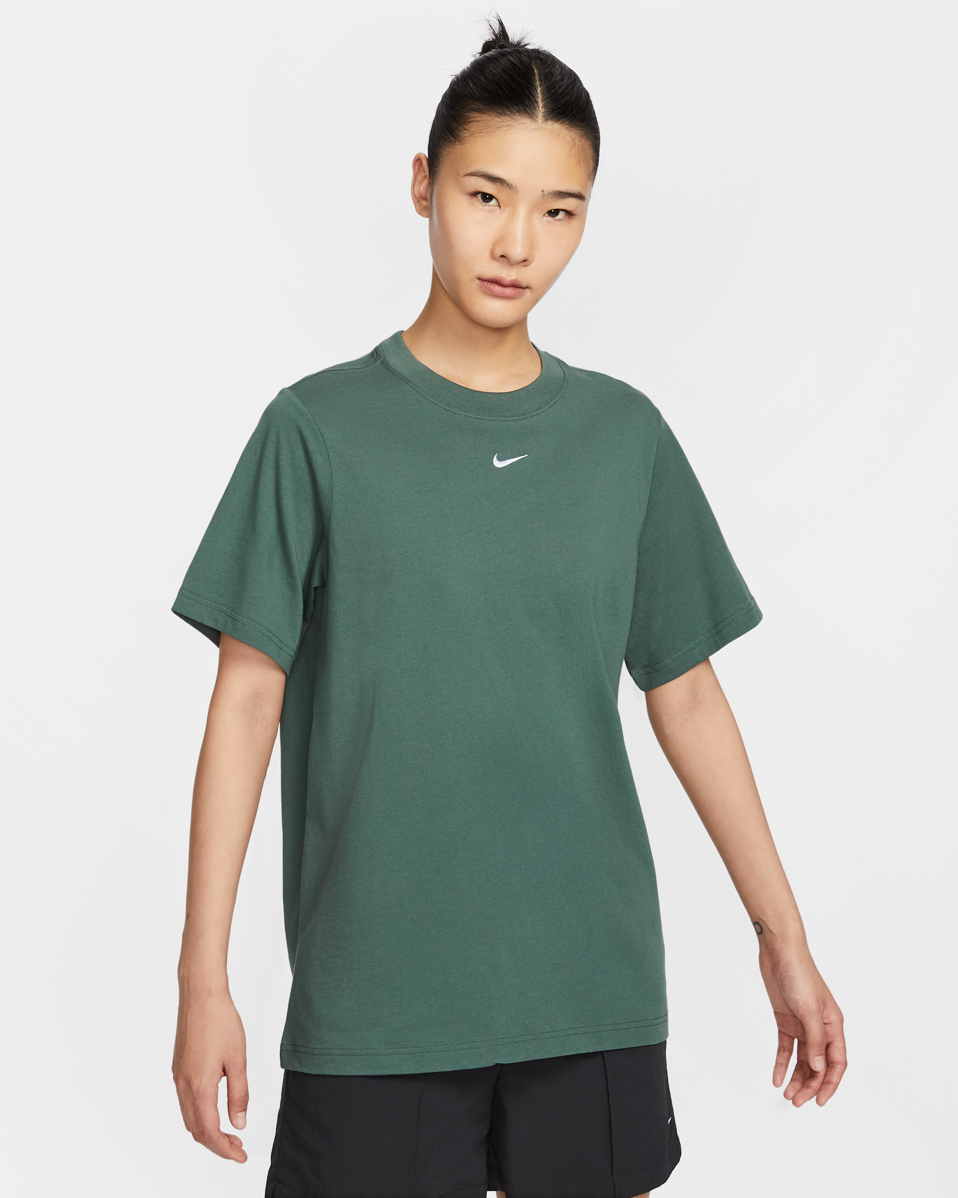 Nike Sportswear Women's T-shirt - Vintage Green/White