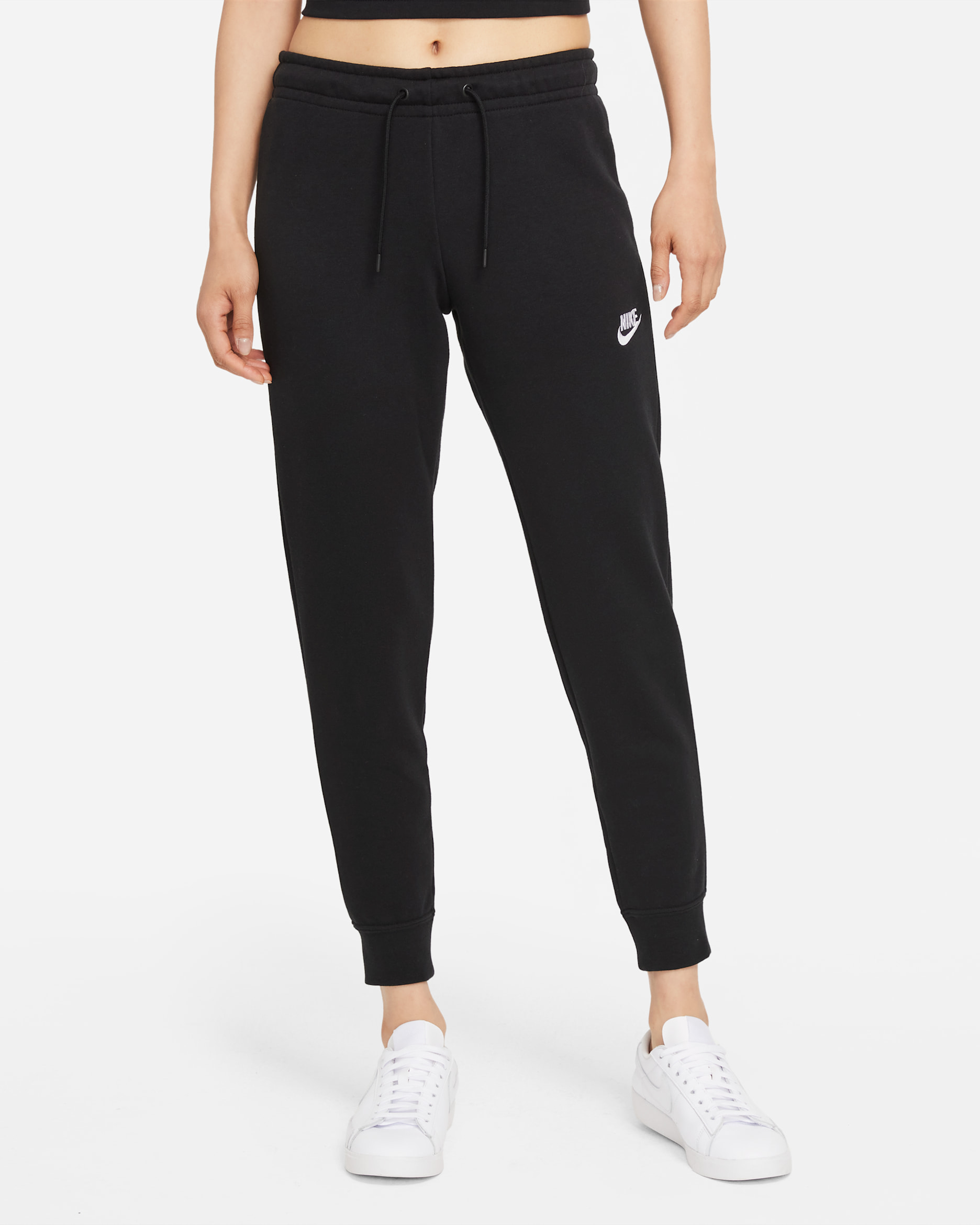 Nike Sportswear Essential Women's Pants - Black/White