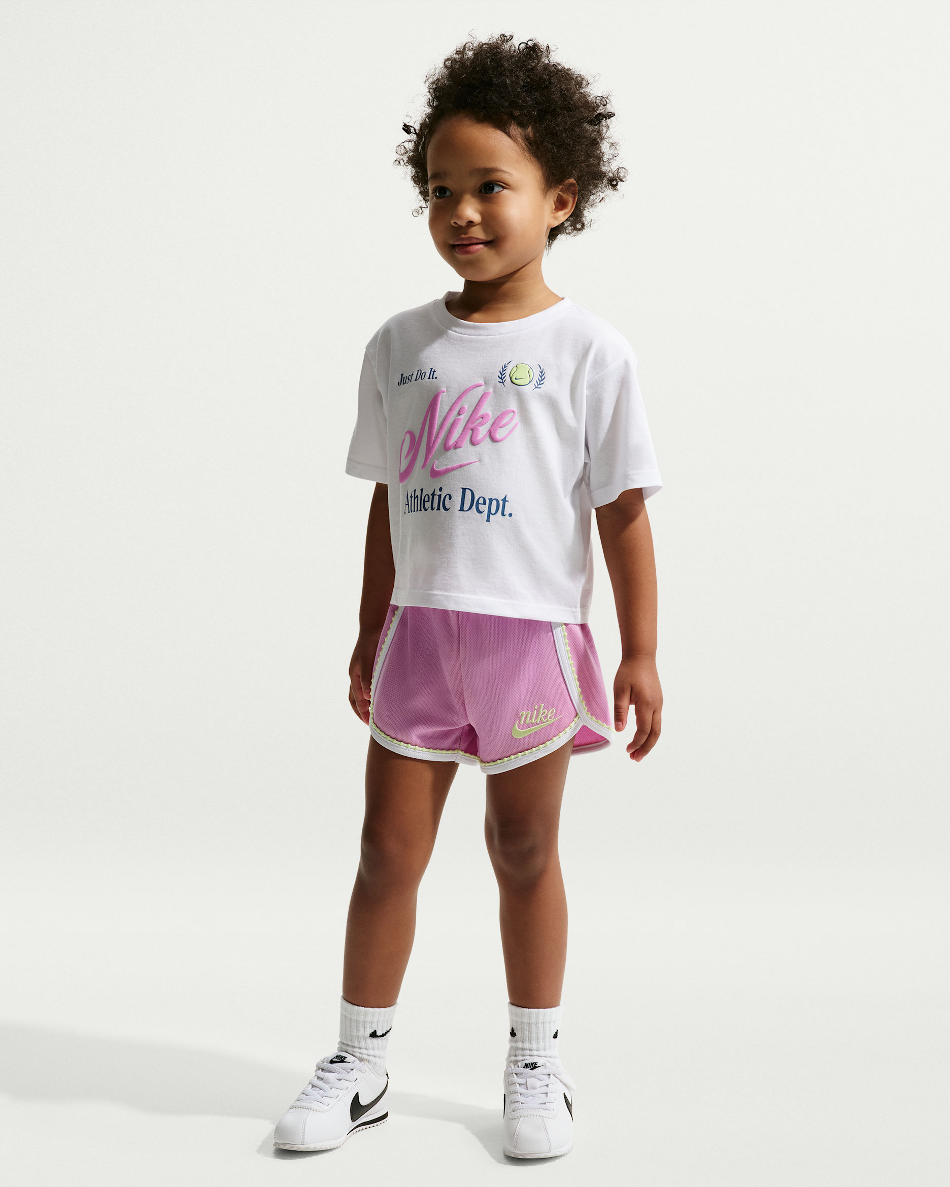Nike Tennis Lifestyle Toddler 2-Piece Sprinter Set - Light Magenta