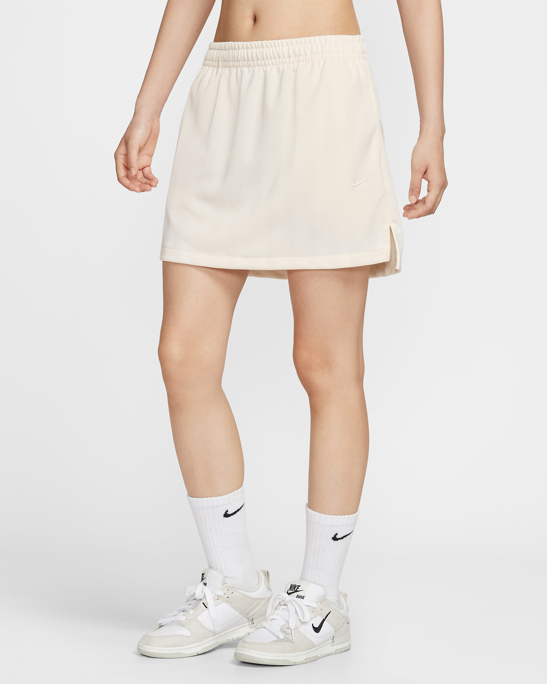 Nike Sportswear Women's Jacquard Striped Skirt - Pale Ivory/Sail