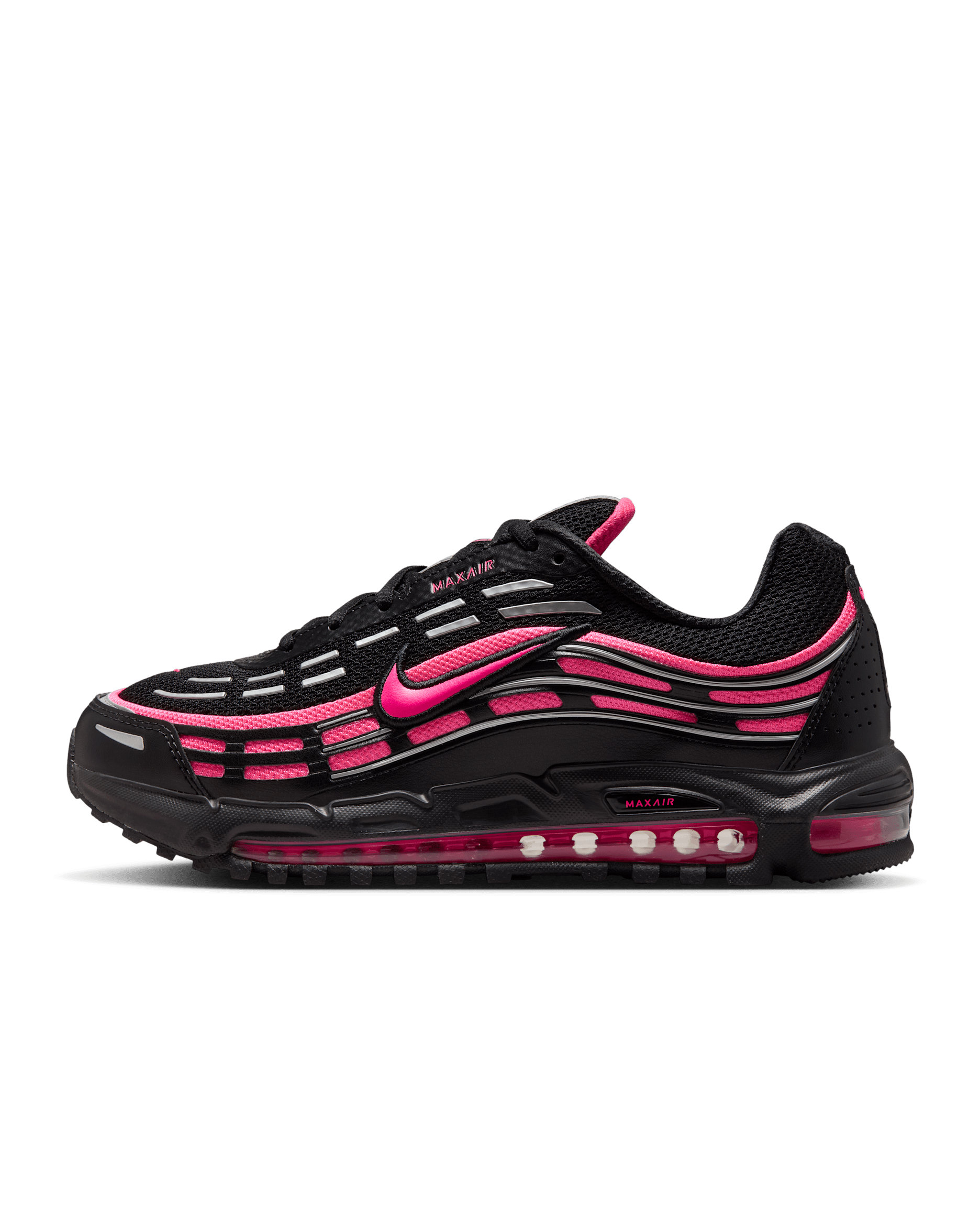 Nike Air Max TL 2.5 Men's Shoes - Black/Black/Metallic Silver/Hyper Pink
