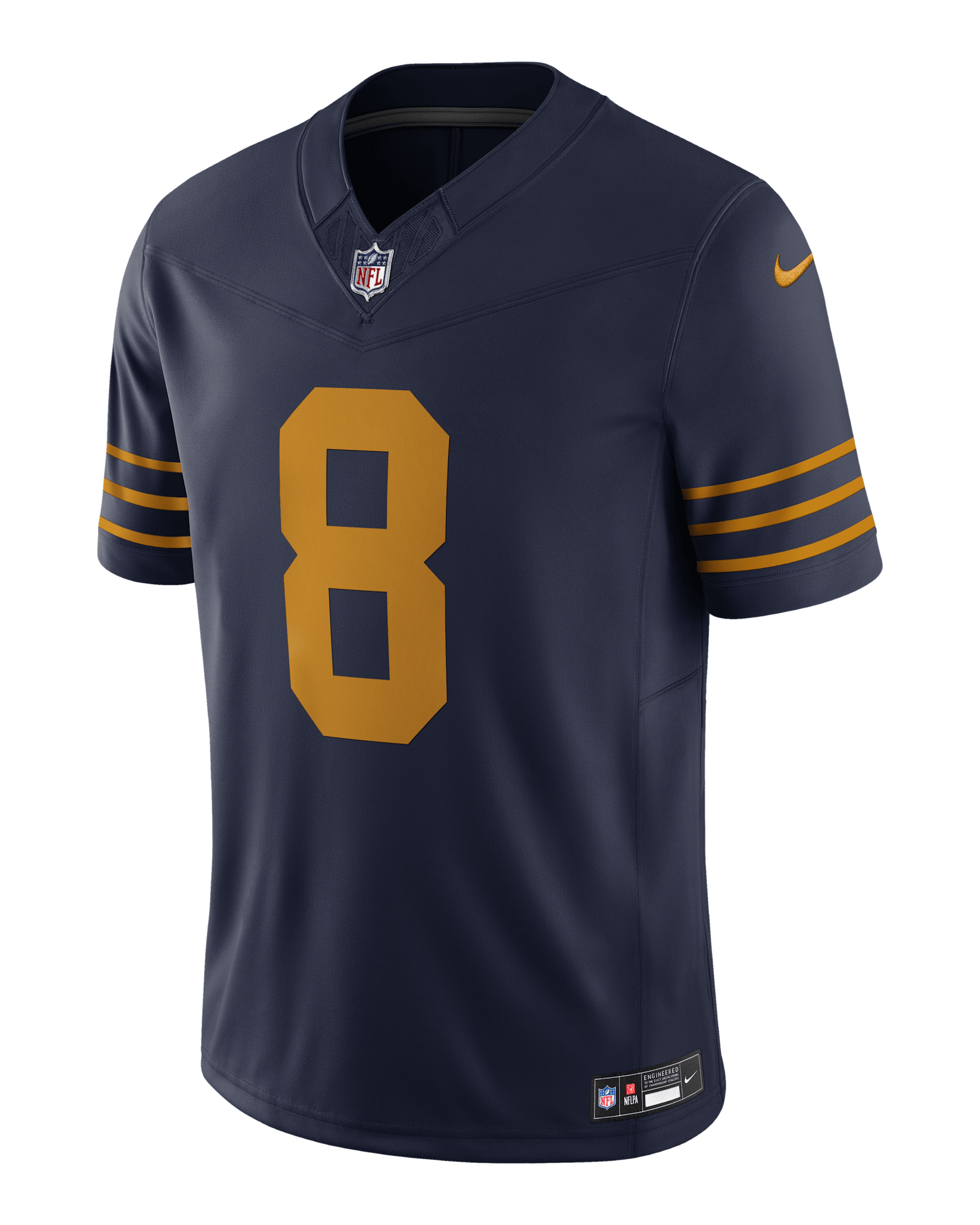 Josh Jacobs Green Bay Packers Men's Nike Dri-FIT NFL Limited Jersey - Navy