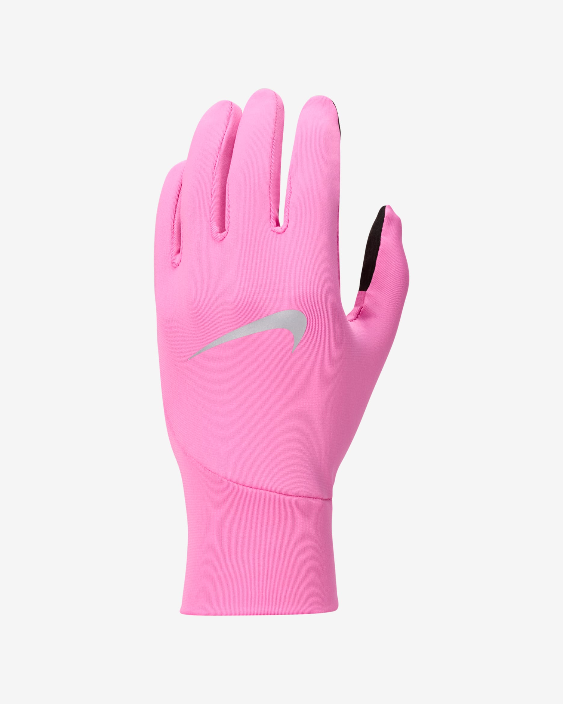 Nike Pacer Women's Therma-FIT Lightweight Running Gloves - Playful Pink/Silver/Silver