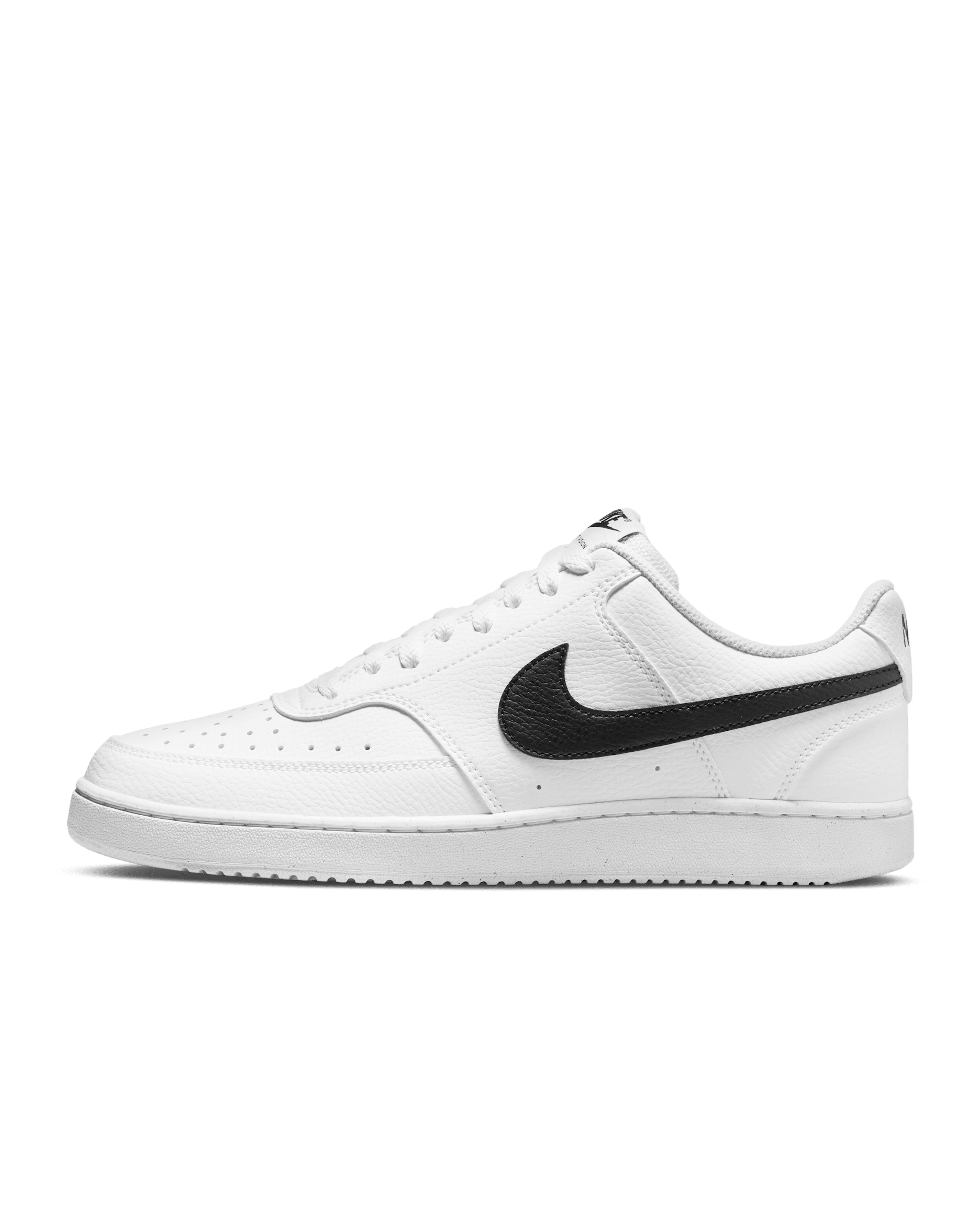 Nike Court Vision Low Next Nature Men's Shoes - White/White/Black