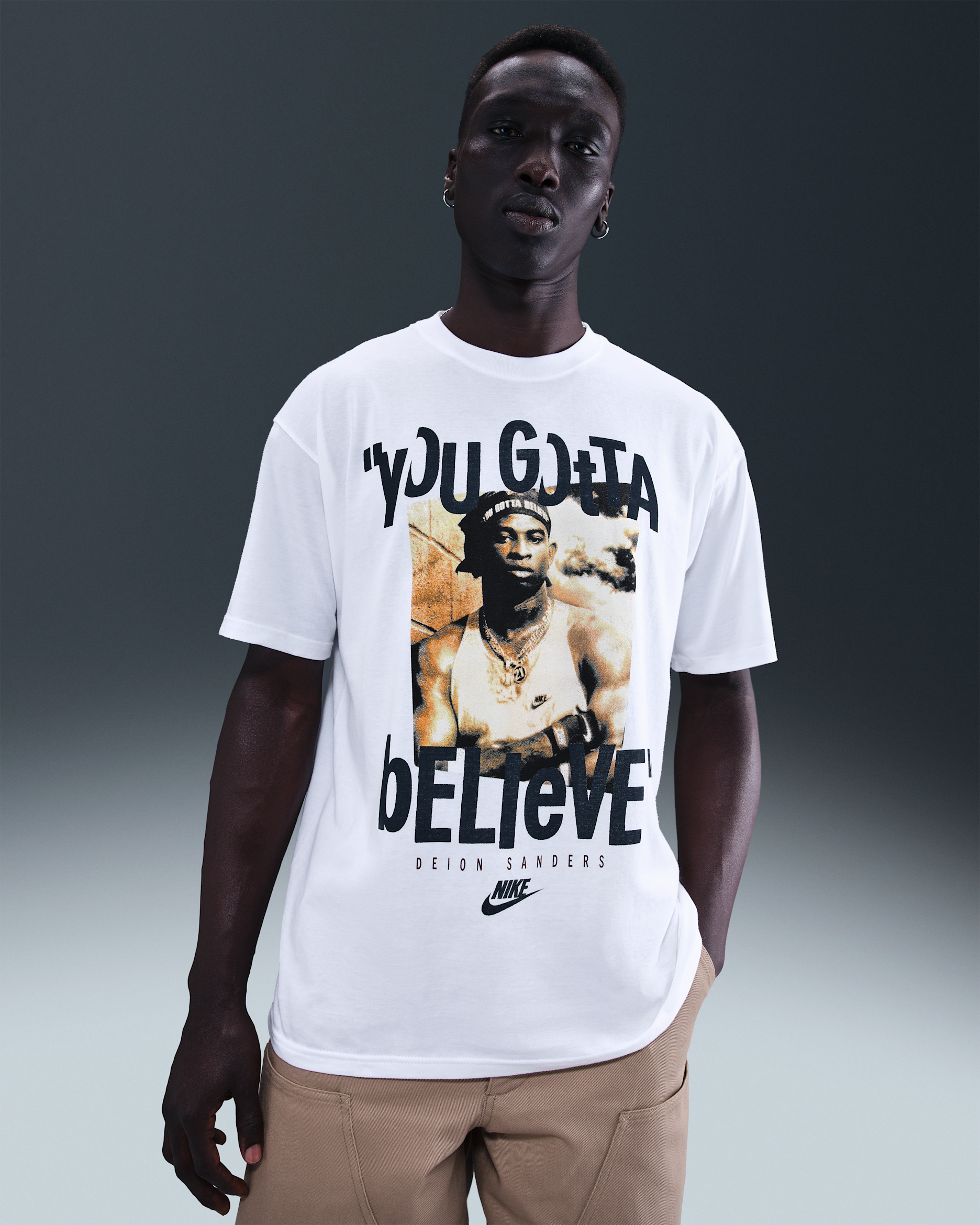 Nike Sportswear Men's Max90 T-Shirt - White