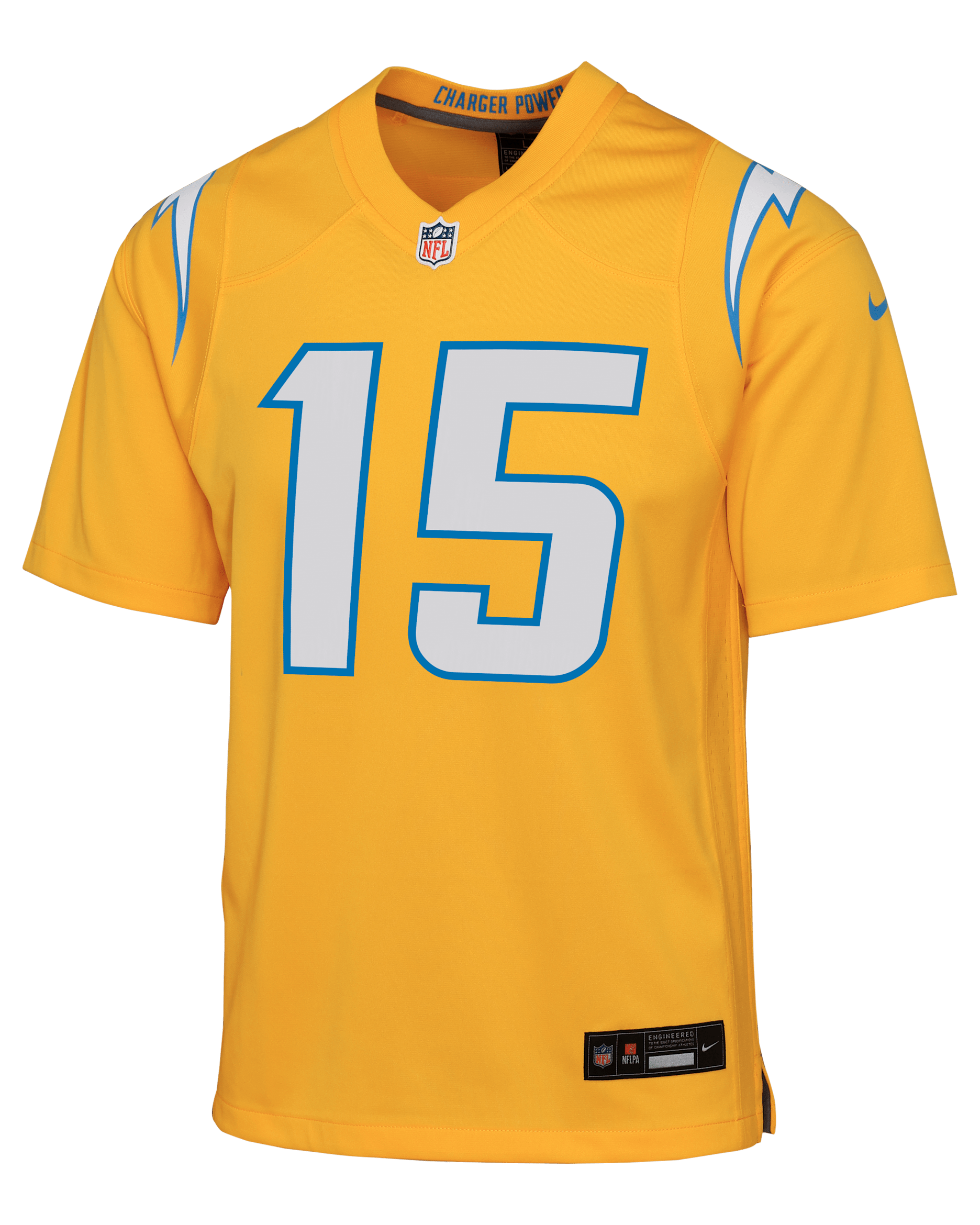 Ladd McConkey Los Angeles Chargers Big Kids' Nike NFL Game Jersey - Gold