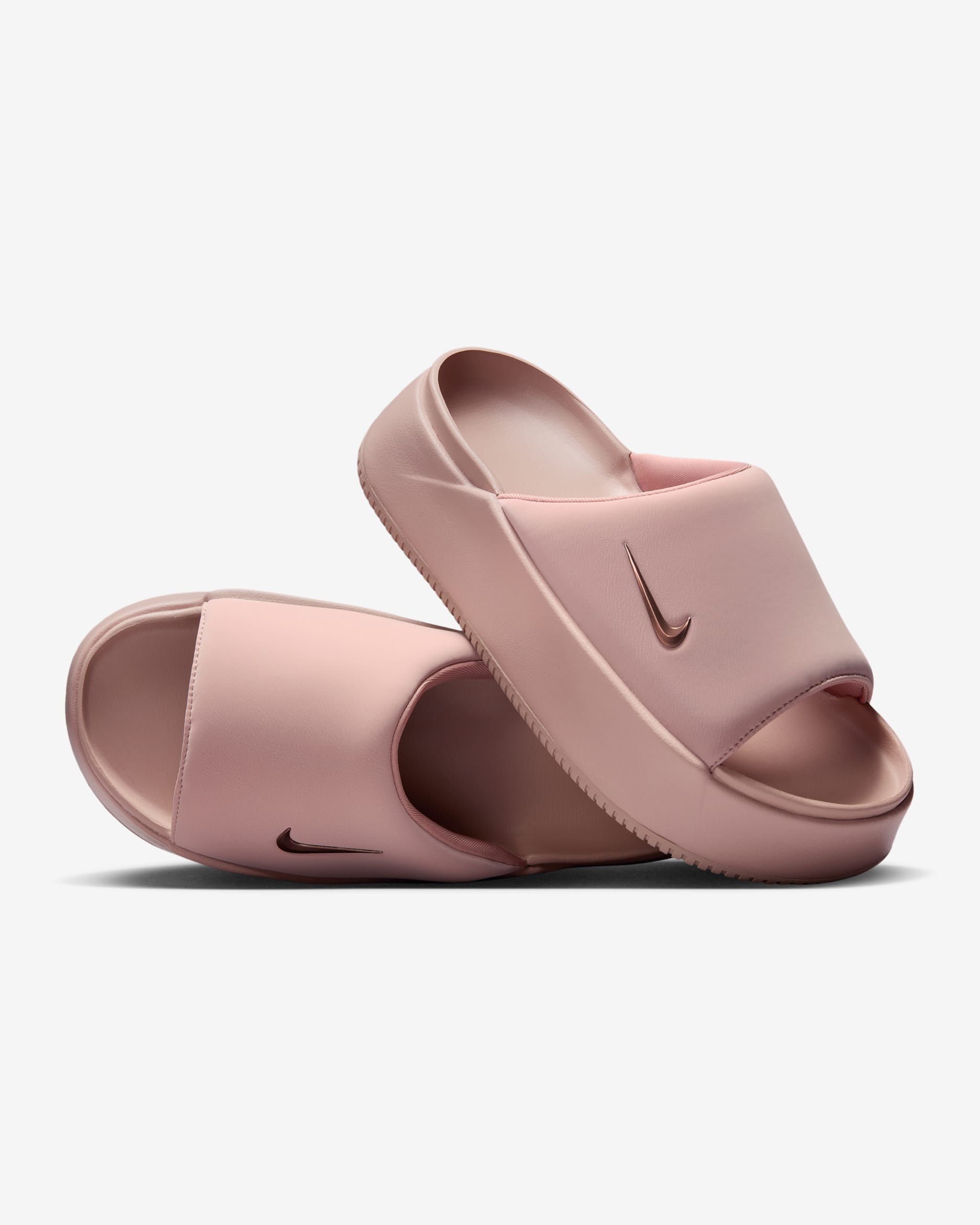 Nike Calm Elevation Women's Slides - Particle Pink/Particle Pink