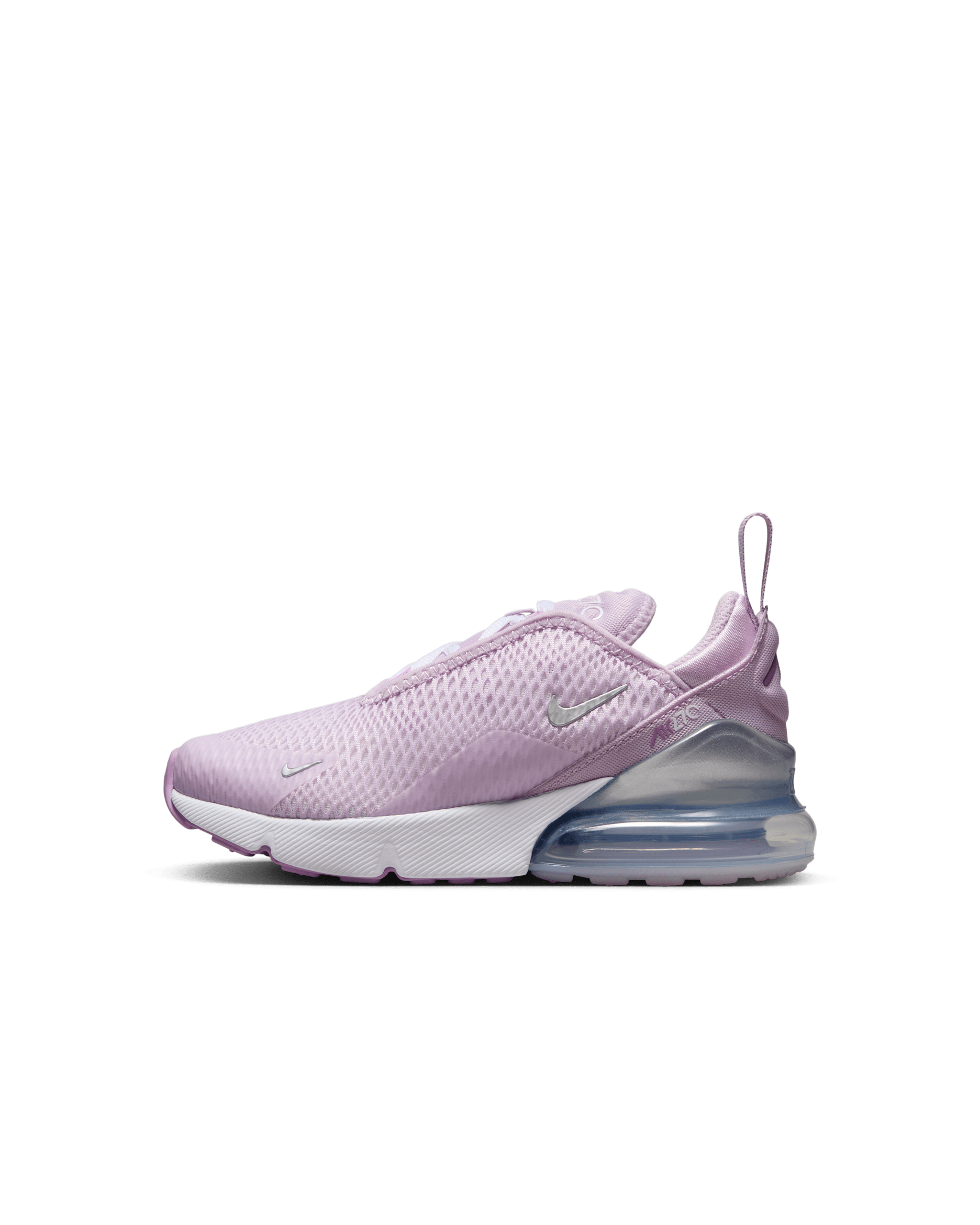Nike Air Max 270 Little Kids' Shoes - Doll/Rush Fuchsia/White/Metallic Silver