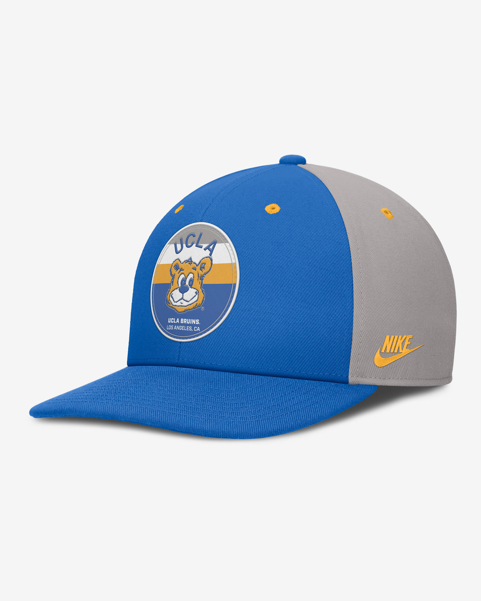 UCLA Athletic Prep Pro Men's Nike Dri-FIT College Adjustable Hat - Grey